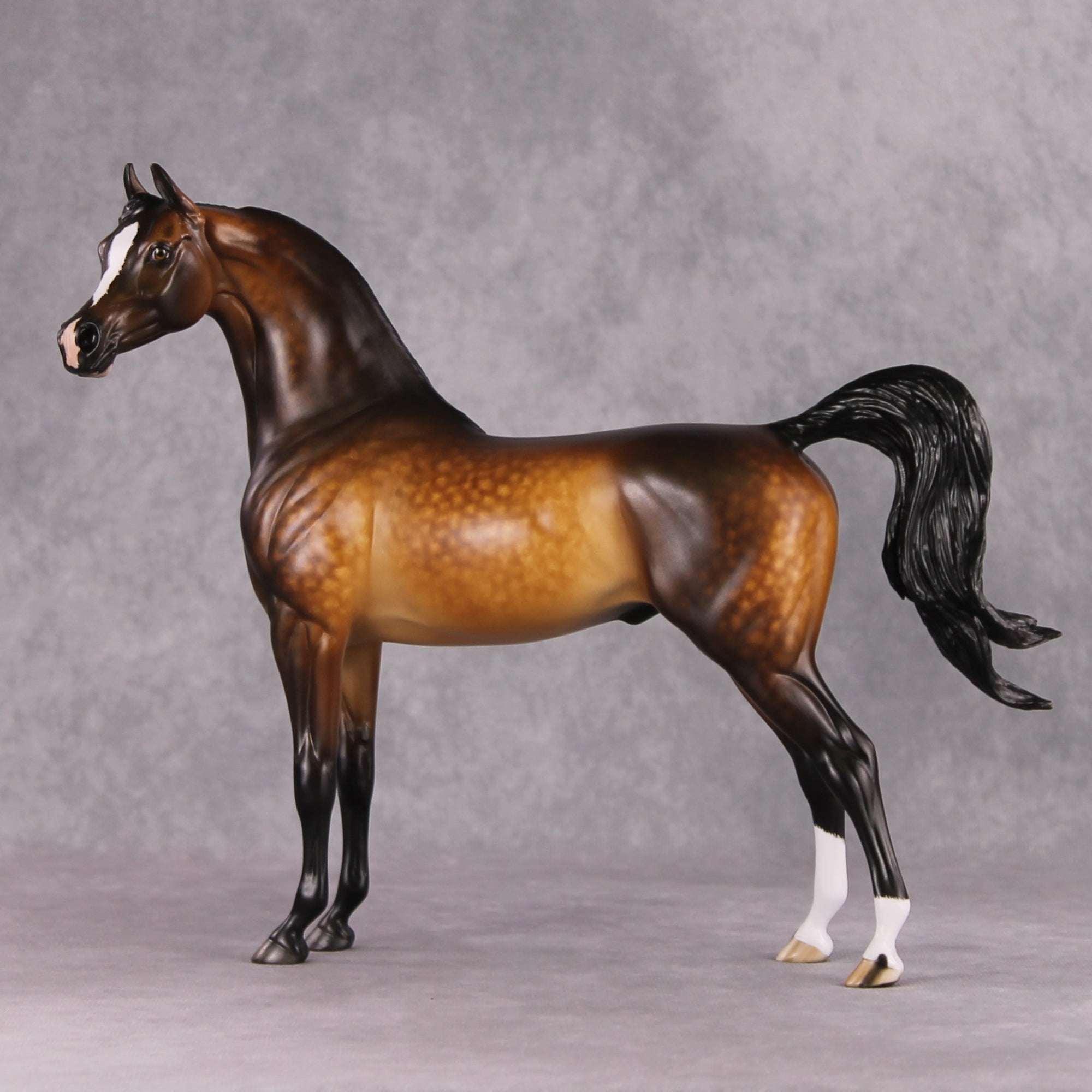 "Smouldering" OOAK Arabian Dapple Bay By Sheryl Leisure &amp; Mona Best Offer 1/21/25