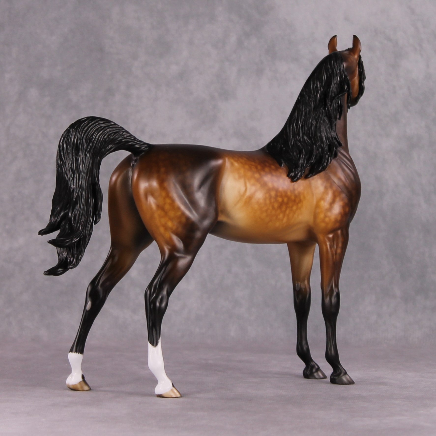 "Smouldering" OOAK Arabian Dapple Bay By Sheryl Leisure &amp; Mona Best Offer 1/21/25