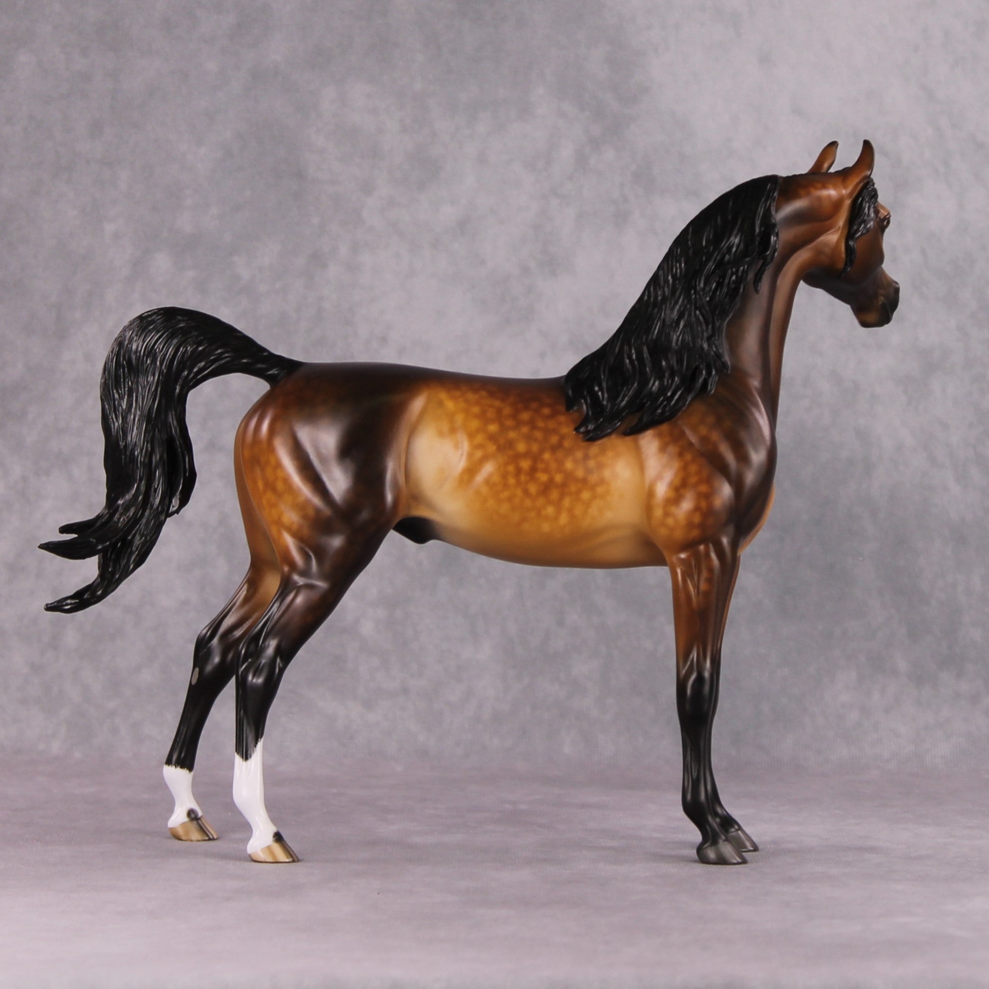 "Smouldering" OOAK Arabian Dapple Bay By Sheryl Leisure &amp; Mona Best Offer 1/21/25