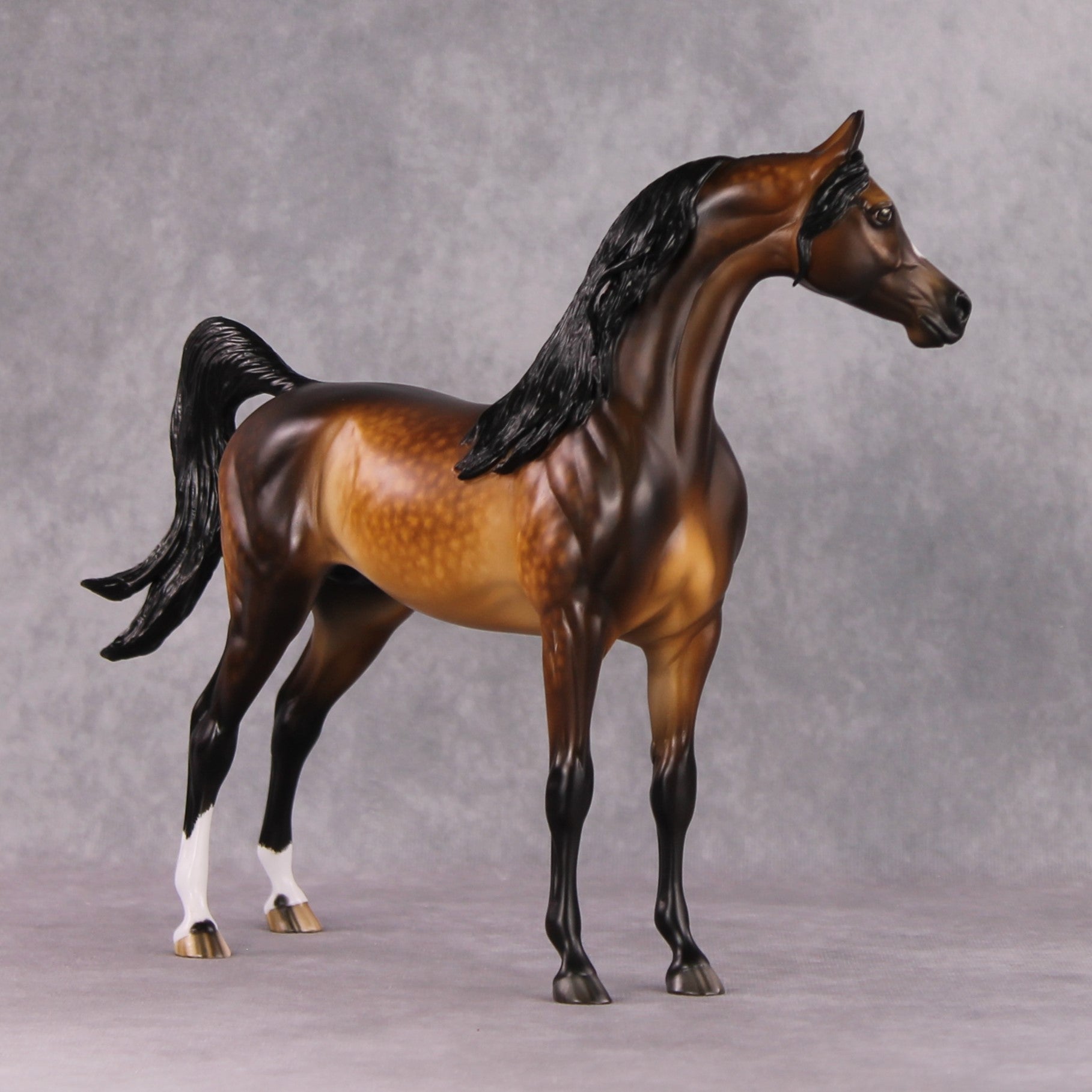 "Smouldering" OOAK Arabian Dapple Bay By Sheryl Leisure &amp; Mona Best Offer 1/21/25