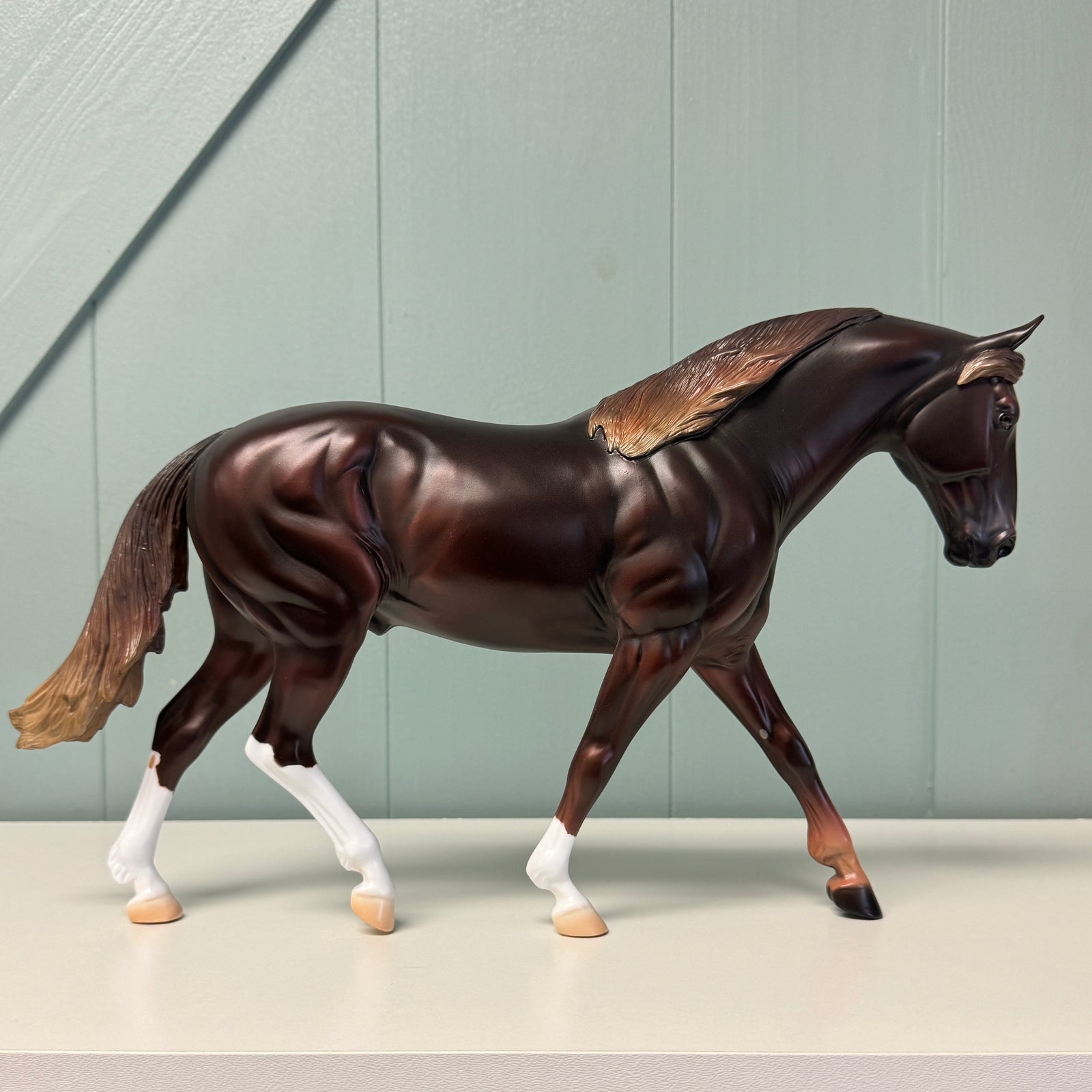 Staci OOAK Liver Chestnut Irish Draught By Jess Hamill EQ24