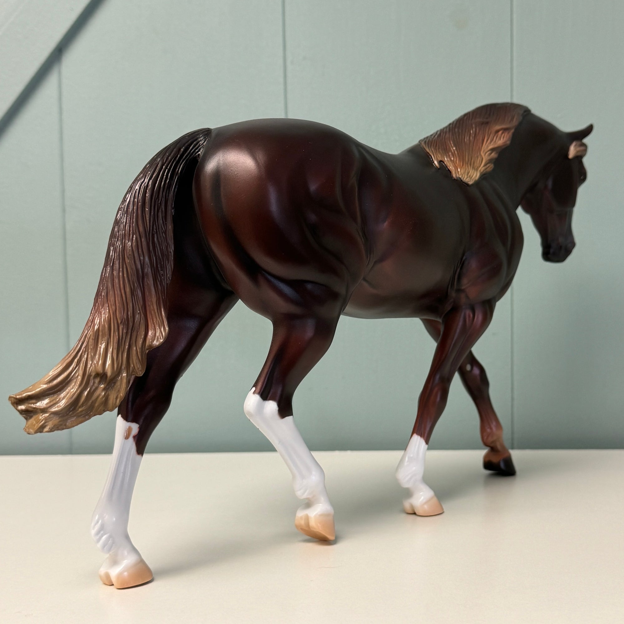 Staci OOAK Liver Chestnut Irish Draught By Jess Hamill EQ24