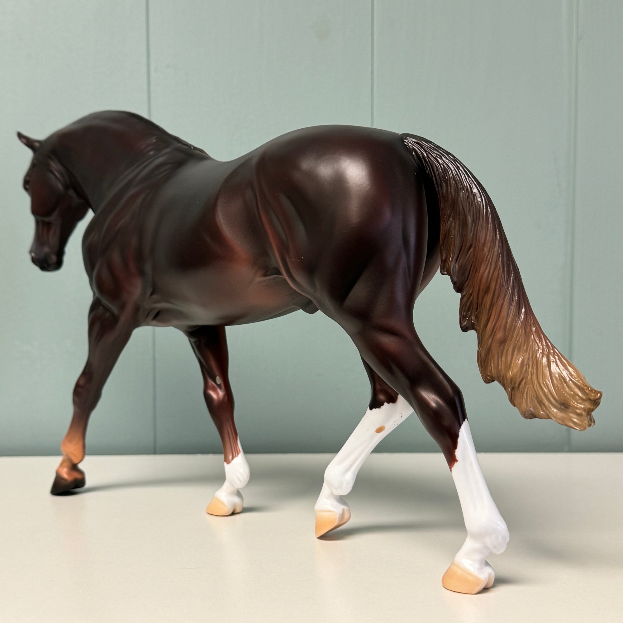 Staci OOAK Liver Chestnut Irish Draught By Jess Hamill EQ24