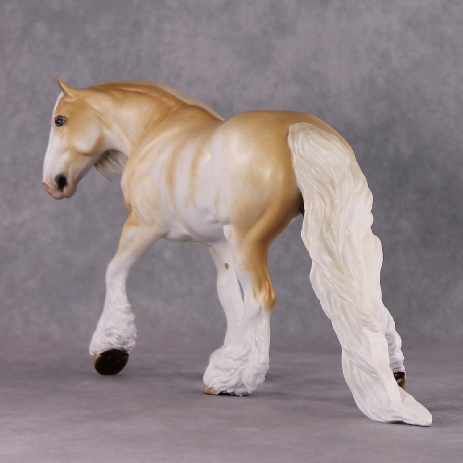"Lucent" OOAK Blonde Sabino Irish Cob By Sheryl Leisure &amp; Mona Best Offer 1/21/25