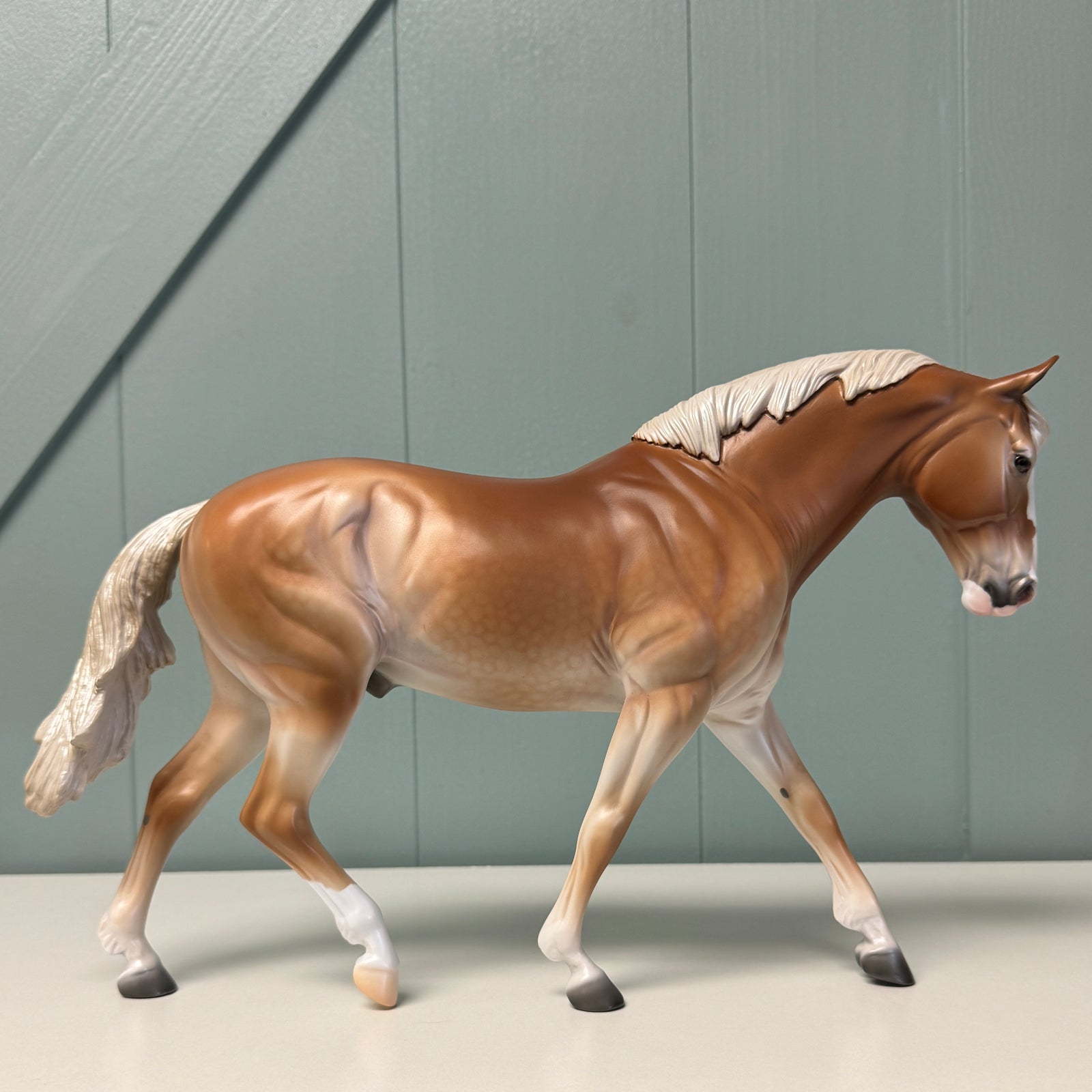 Jondo OOAK Chestnut Pangare Irish Draught By Jess Hamill EQ24