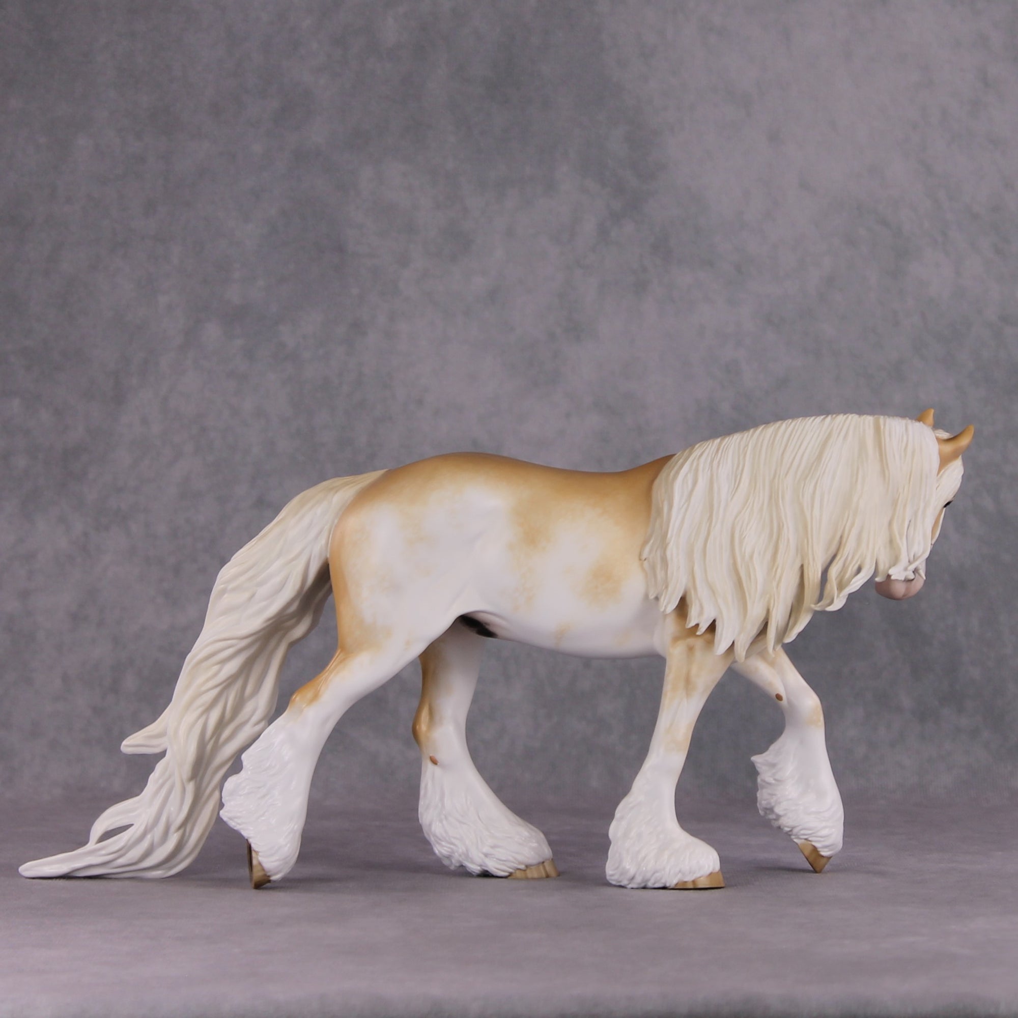 "Lucent" OOAK Blonde Sabino Irish Cob By Sheryl Leisure &amp; Mona Best Offer 1/21/25