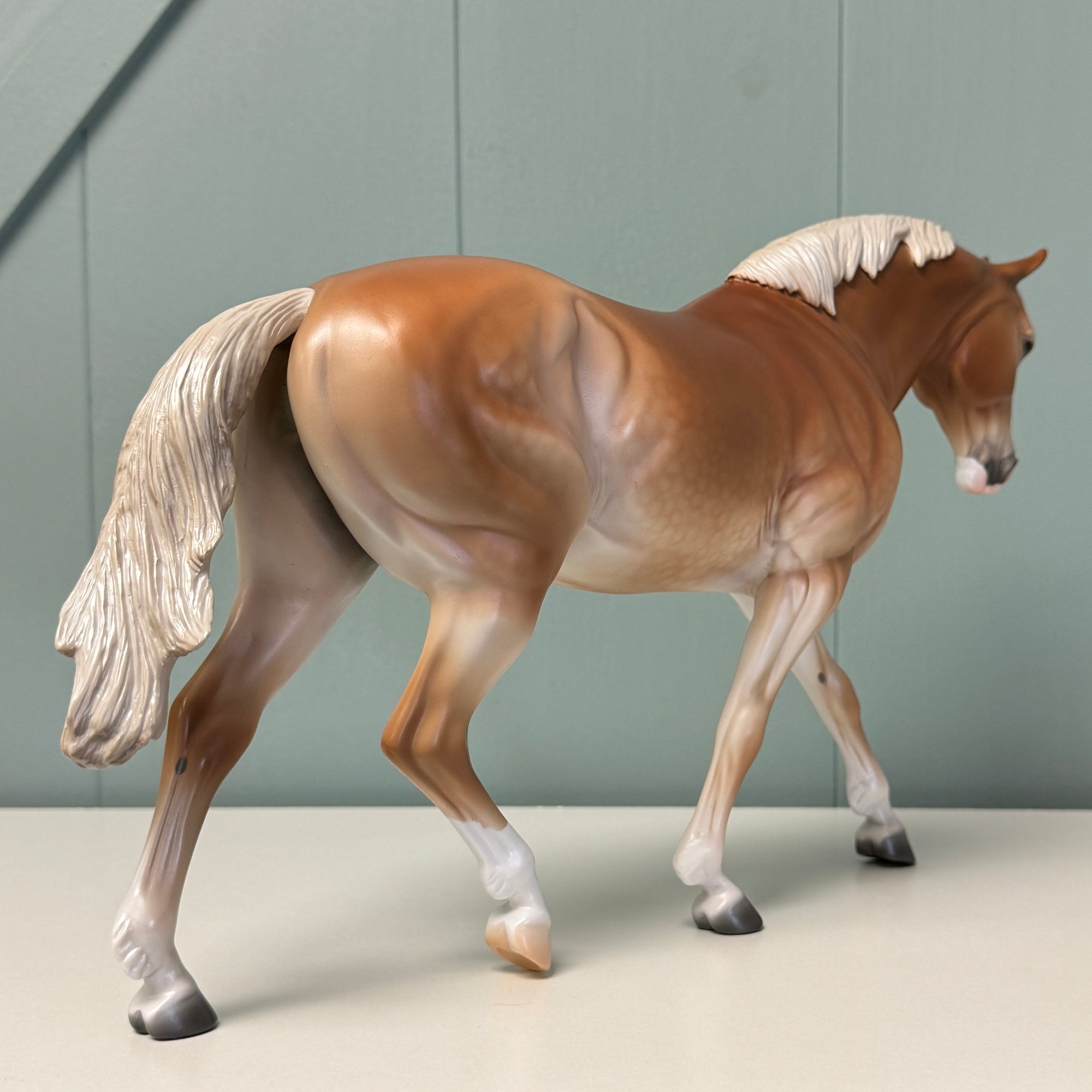 Jondo OOAK Chestnut Pangare Irish Draught By Jess Hamill EQ24