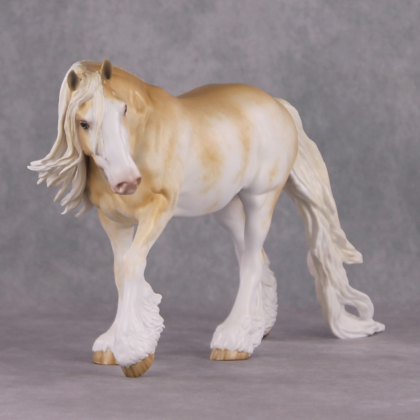 "Lucent" OOAK Blonde Sabino Irish Cob By Sheryl Leisure &amp; Mona Best Offer 1/21/25