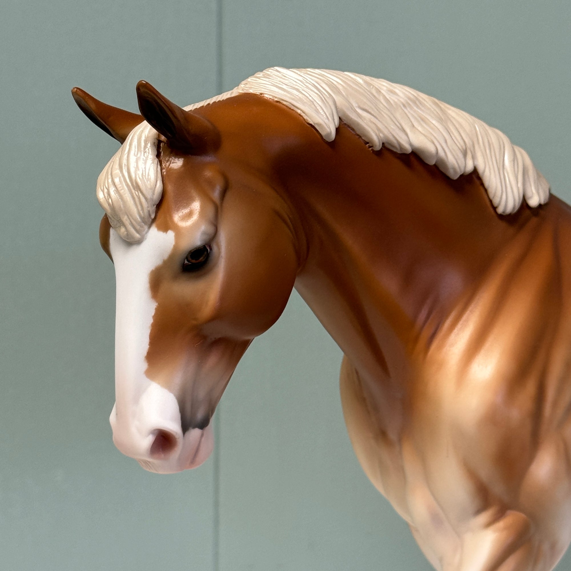 Jondo OOAK Chestnut Pangare Irish Draught By Jess Hamill EQ24