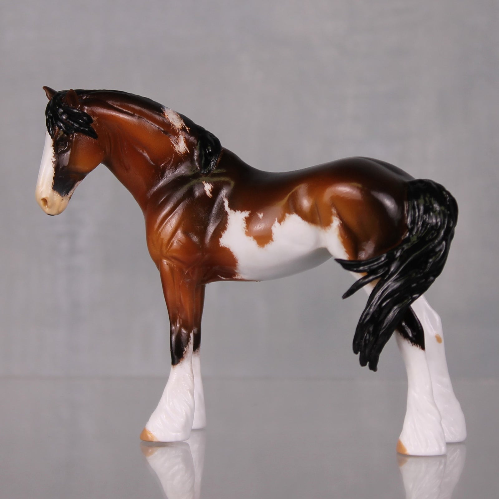 SabiNO You Didn't OOAK Custom Decorator Blue and Gold Arab Foal By Kristen Cermele BEST OFFERS LHS24