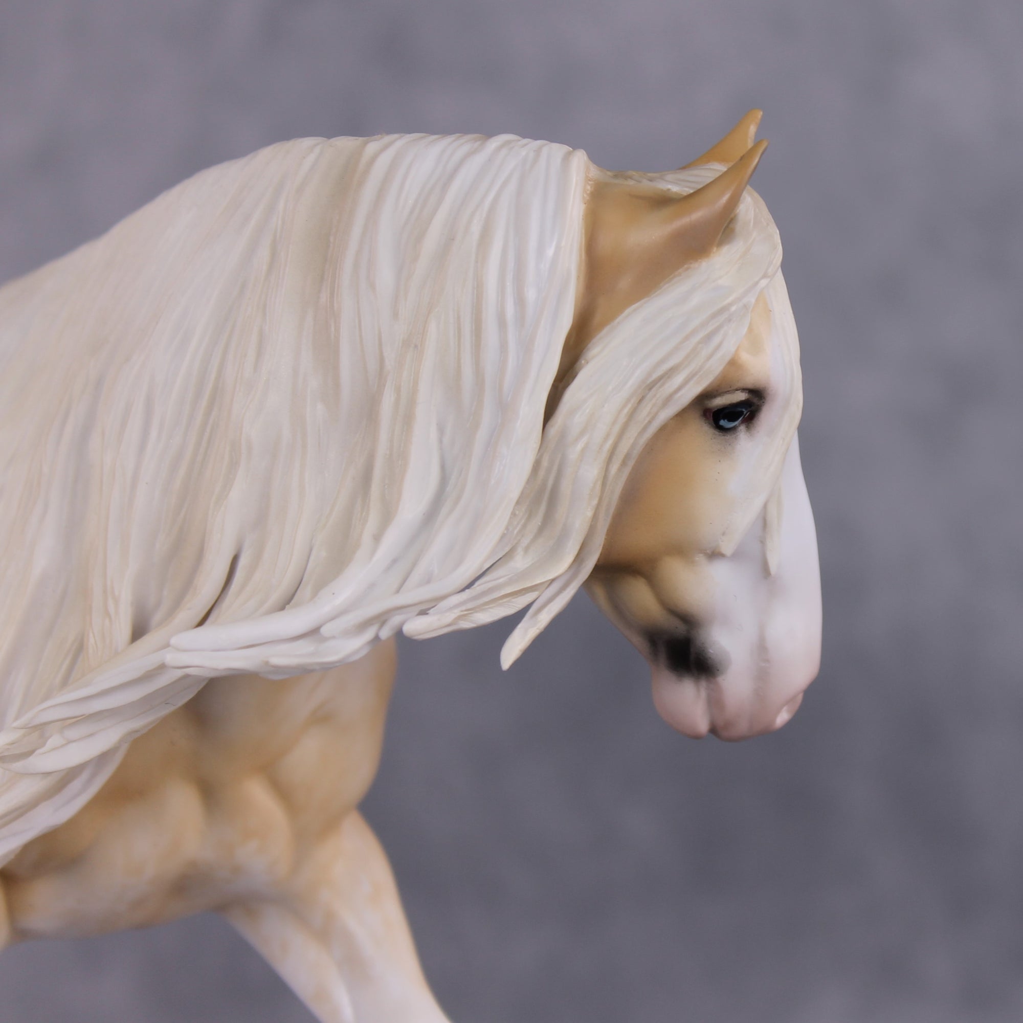 "Lucent" OOAK Blonde Sabino Irish Cob By Sheryl Leisure &amp; Mona Best Offer 1/21/25