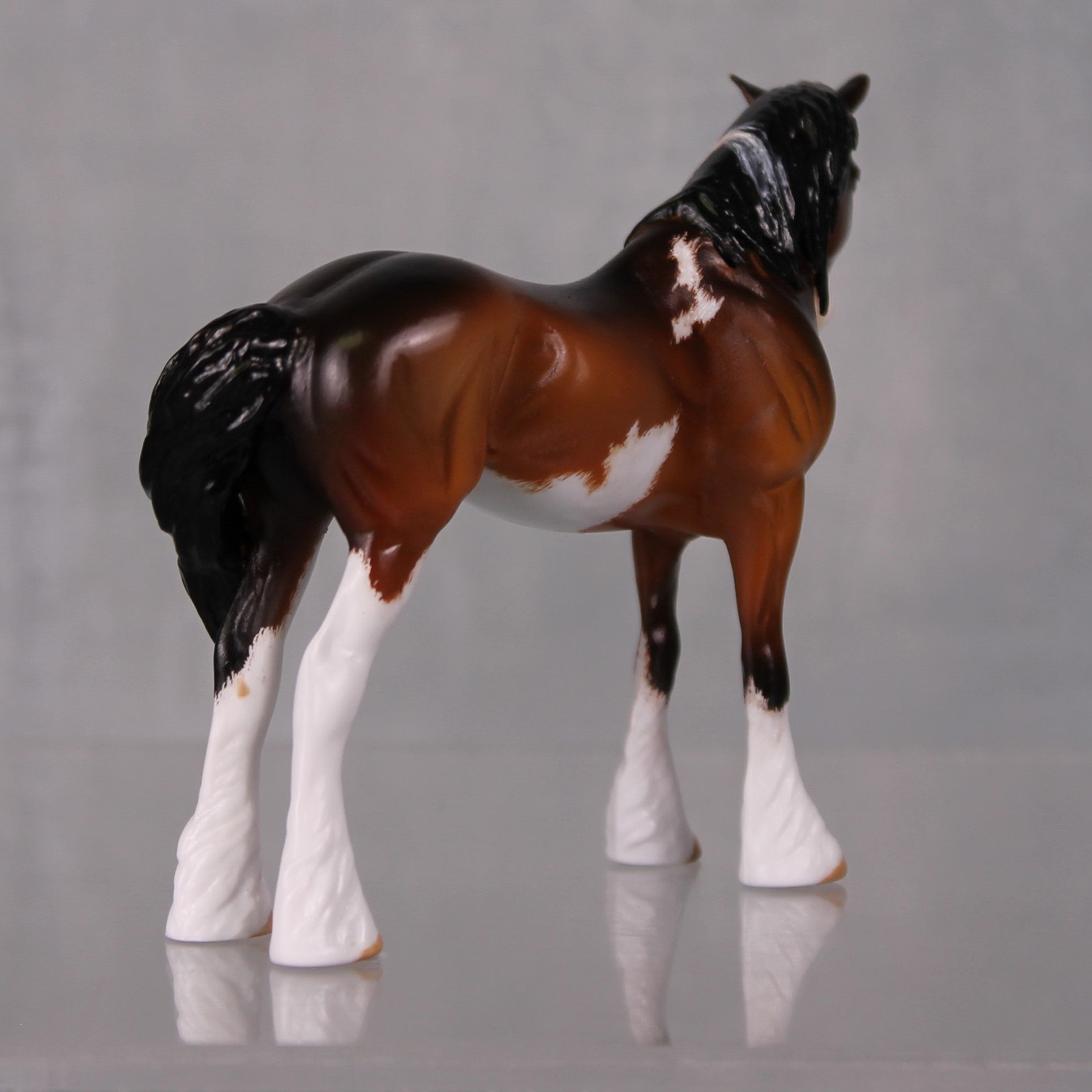 SabiNO You Didn&#39;t OOAK Custom Decorator Blue and Gold Arab Foal By Kristen Cermele BEST OFFERS LHS24