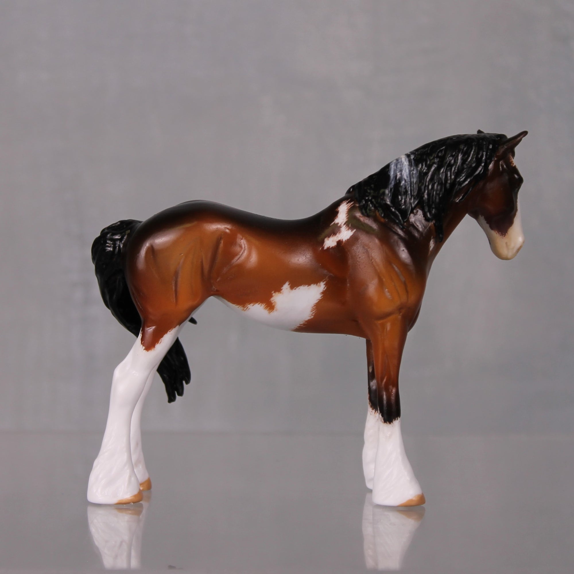 SabiNO You Didn&#39;t OOAK Custom Decorator Blue and Gold Arab Foal By Kristen Cermele BEST OFFERS LHS24