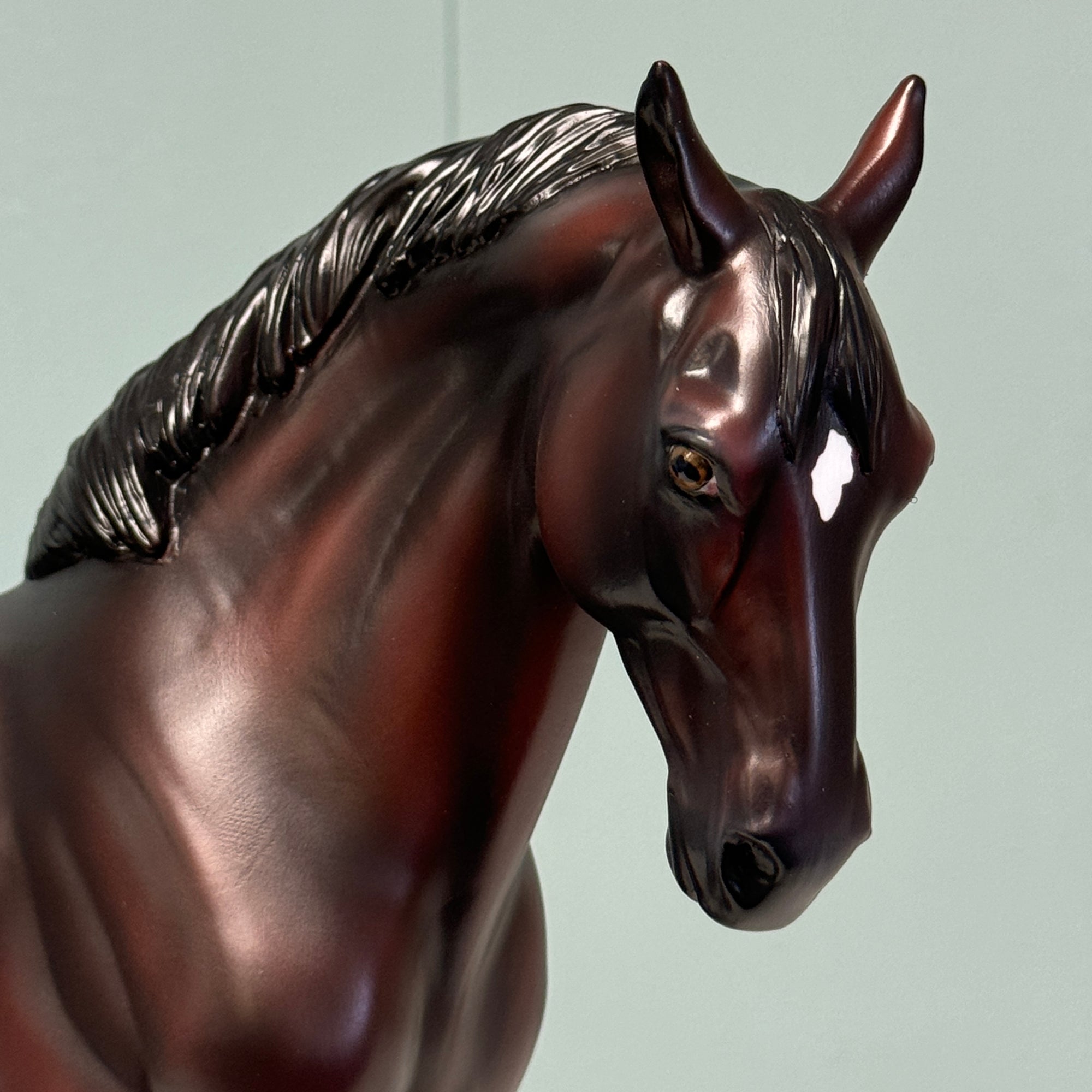 Midnight Oil OOAK Dark Bay Andalusian By Ashley Palmer EQ24