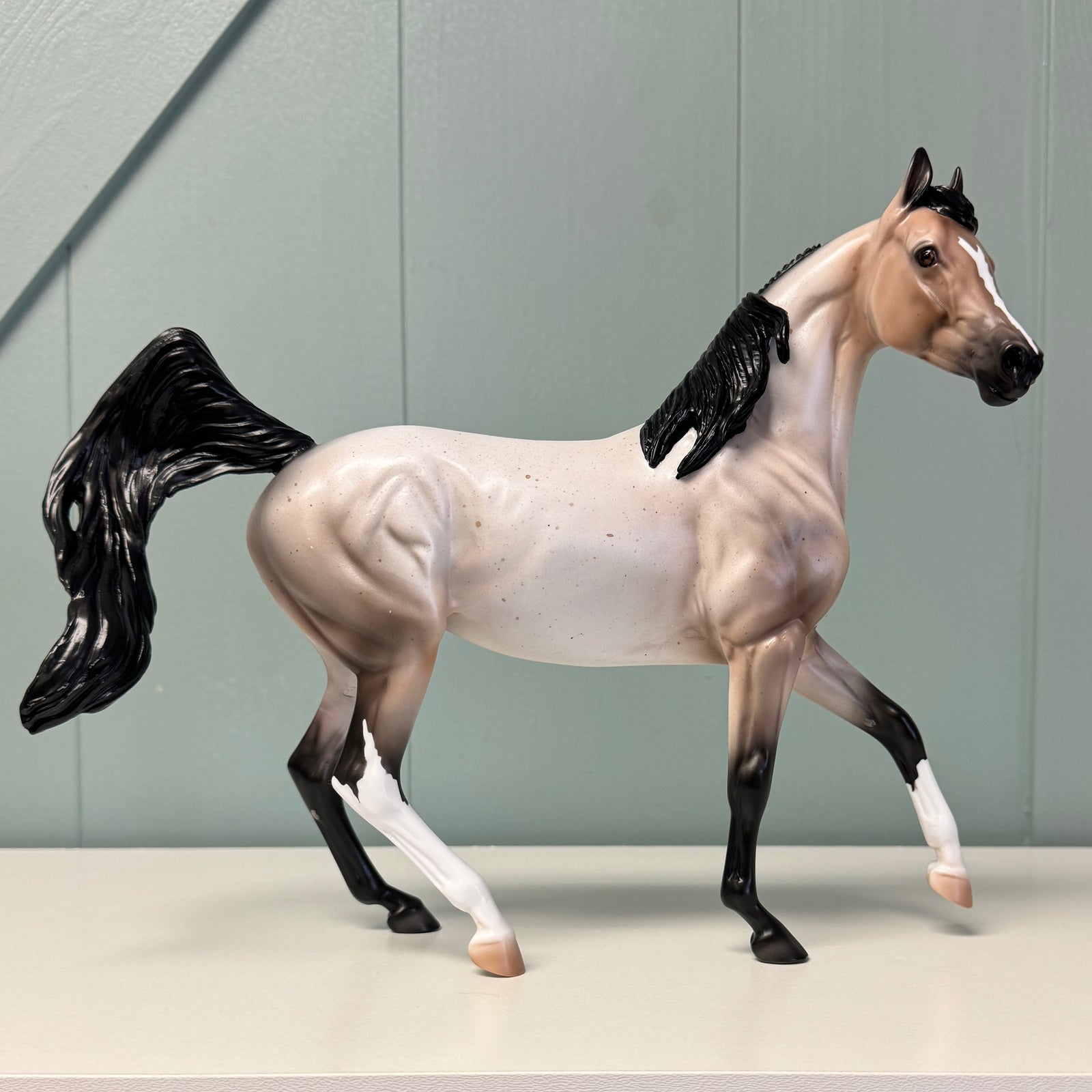 Desert Wind OOAK Bay Roan Arabian Mare By Ellen Robbins EQ24