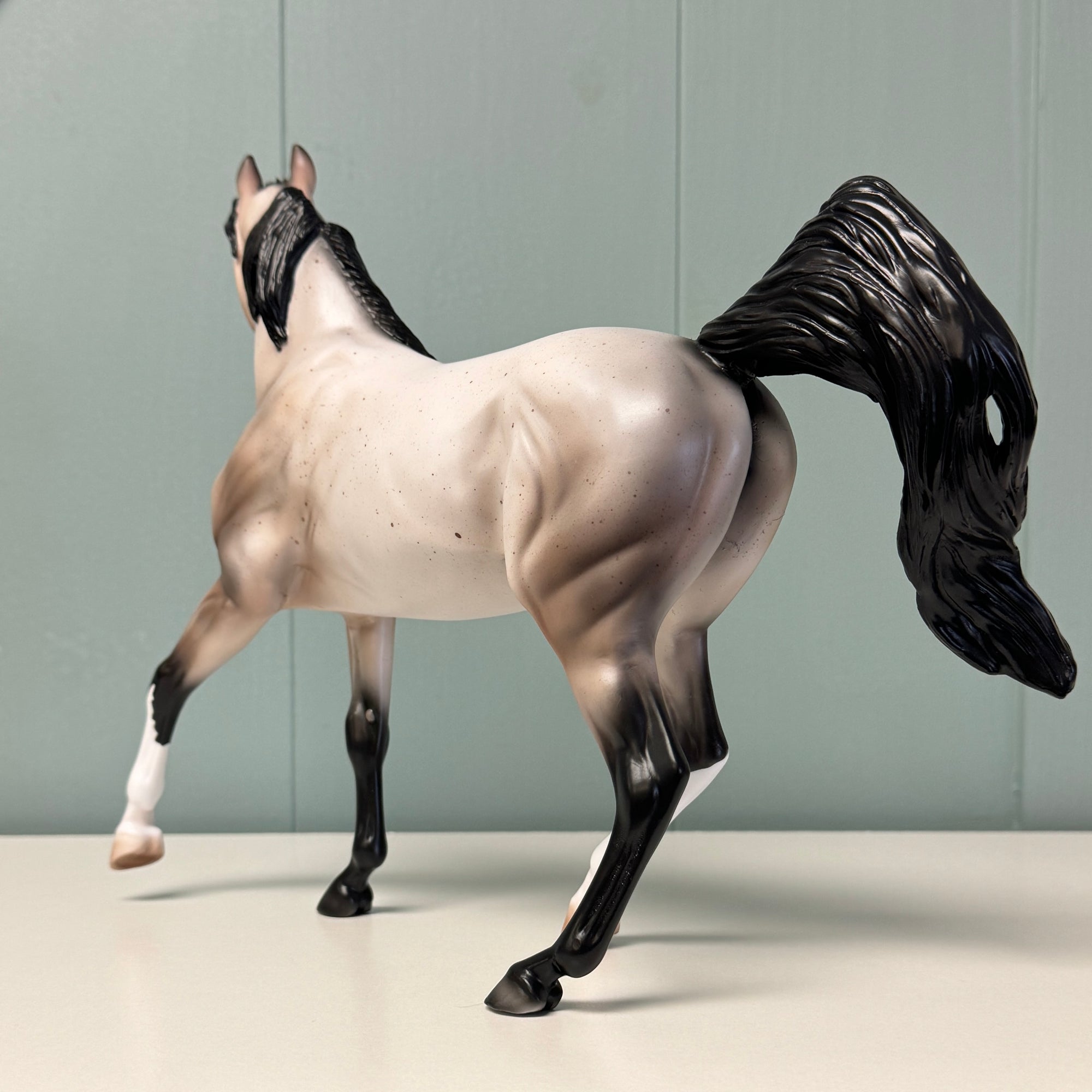 Desert Wind OOAK Bay Roan Arabian Mare By Ellen Robbins EQ24