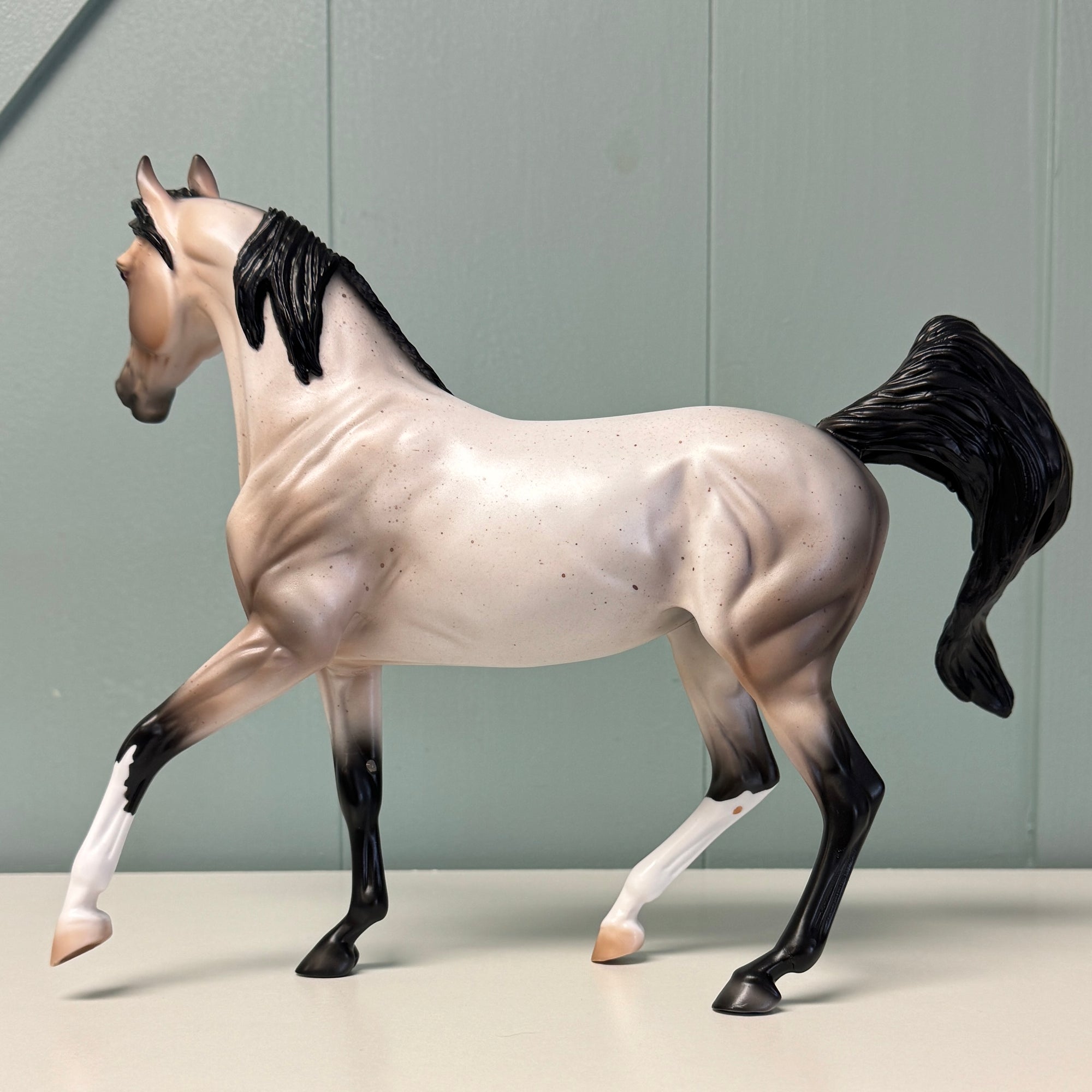 Desert Wind OOAK Bay Roan Arabian Mare By Ellen Robbins EQ24