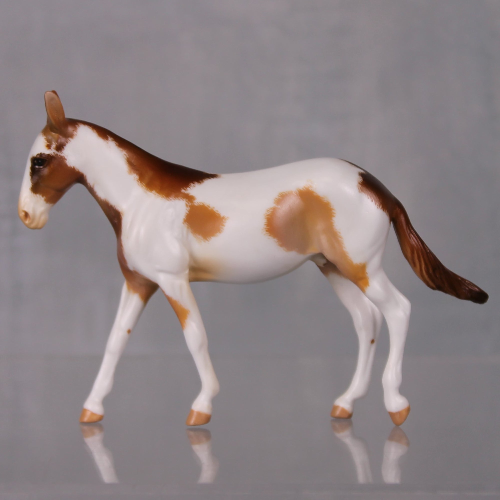 Can I Have a Popsicle OOAK Custom Chestnut Pinto Gelding Mule Chip By Kristen Cermele BEST OFFERS LHS24