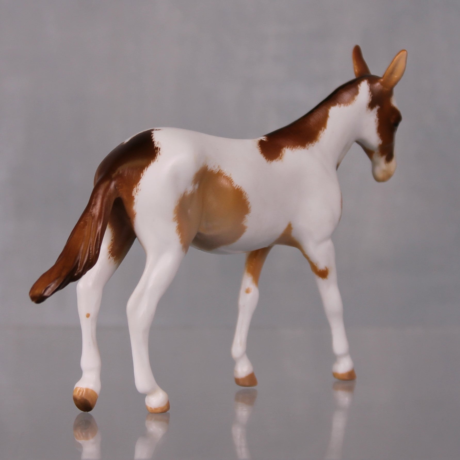 Can I Have a Popsicle OOAK Custom Chestnut Pinto Gelding Mule Chip By Kristen Cermele BEST OFFERS LHS24