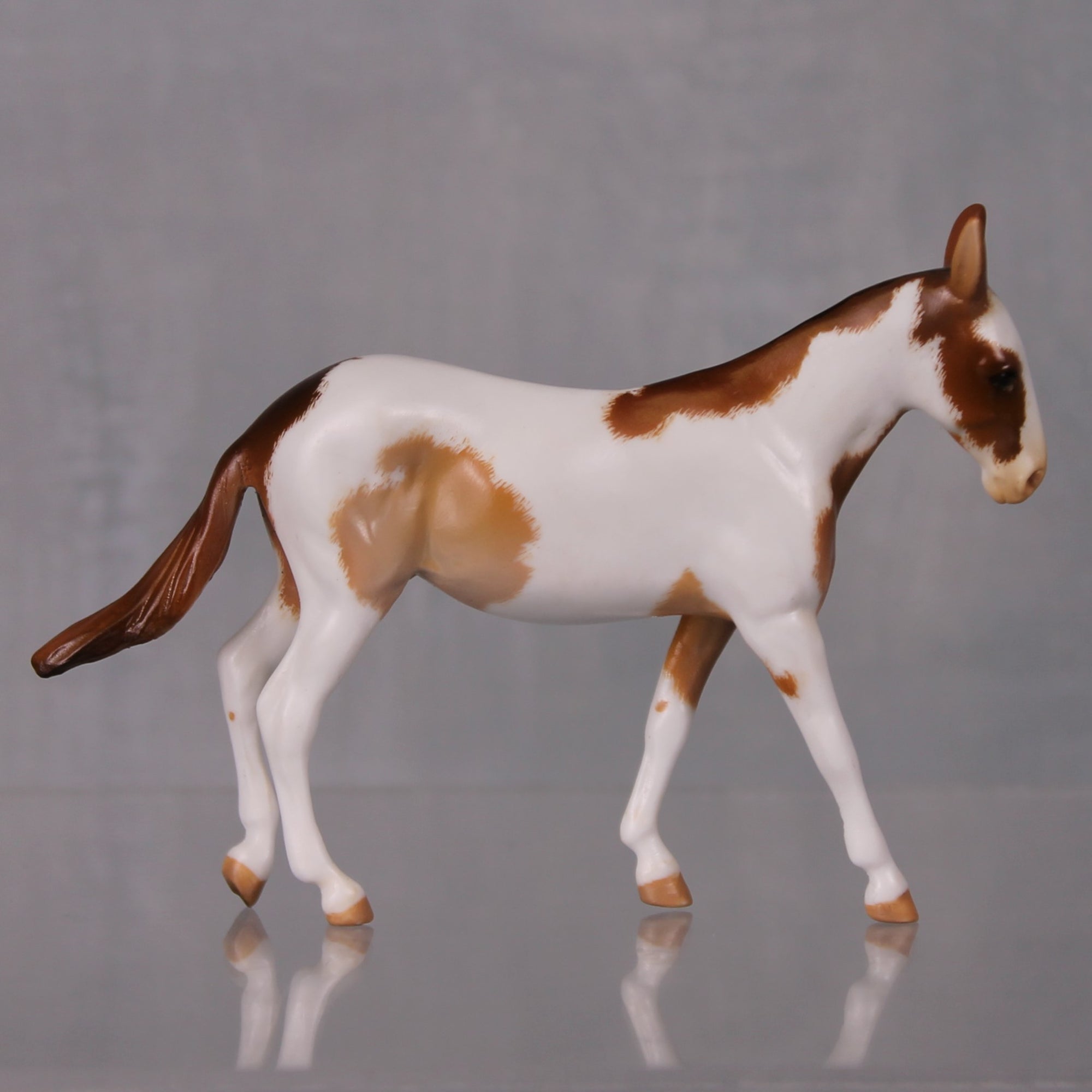Can I Have a Popsicle OOAK Custom Chestnut Pinto Gelding Mule Chip By Kristen Cermele BEST OFFERS LHS24