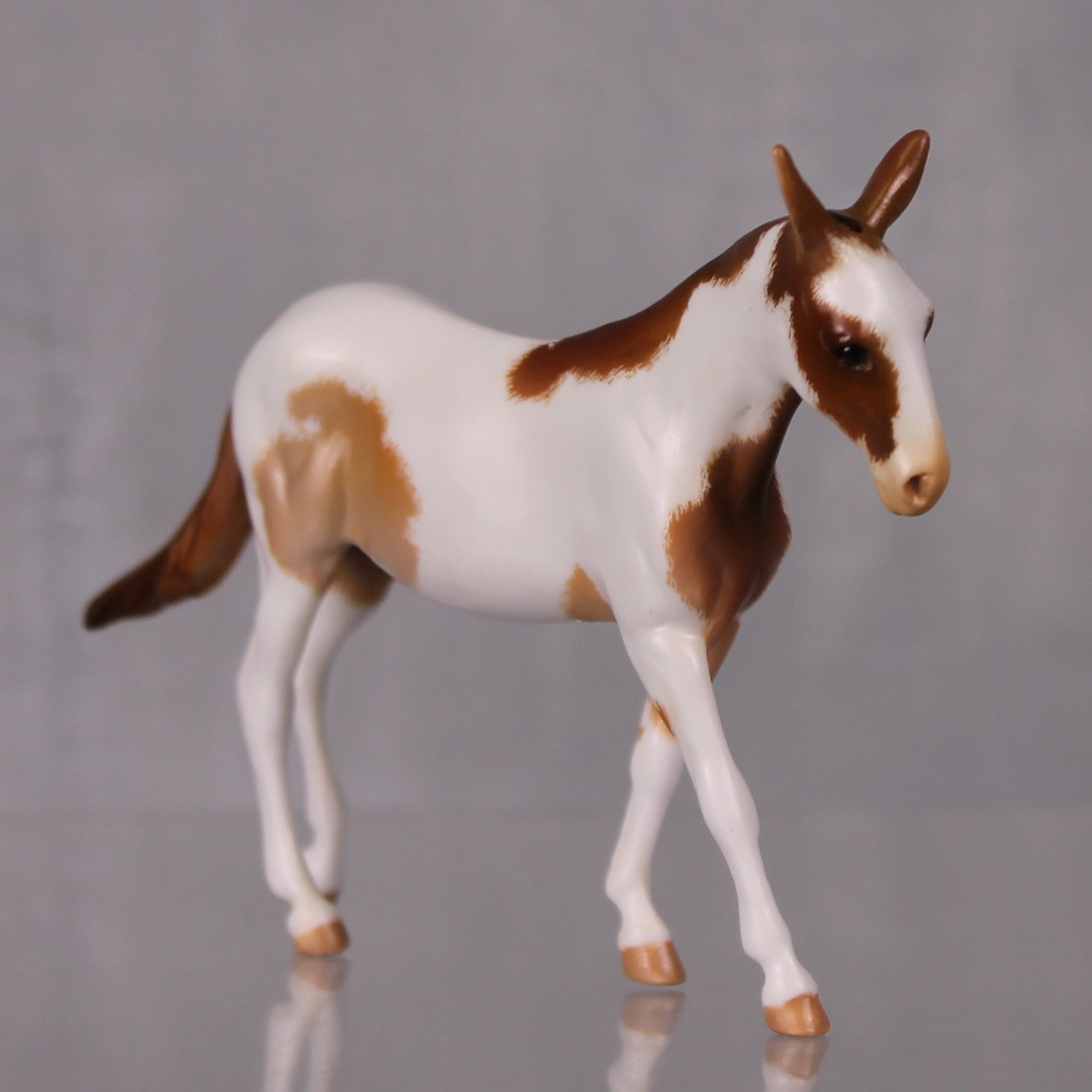 Can I Have a Popsicle OOAK Custom Chestnut Pinto Gelding Mule Chip By Kristen Cermele BEST OFFERS LHS24