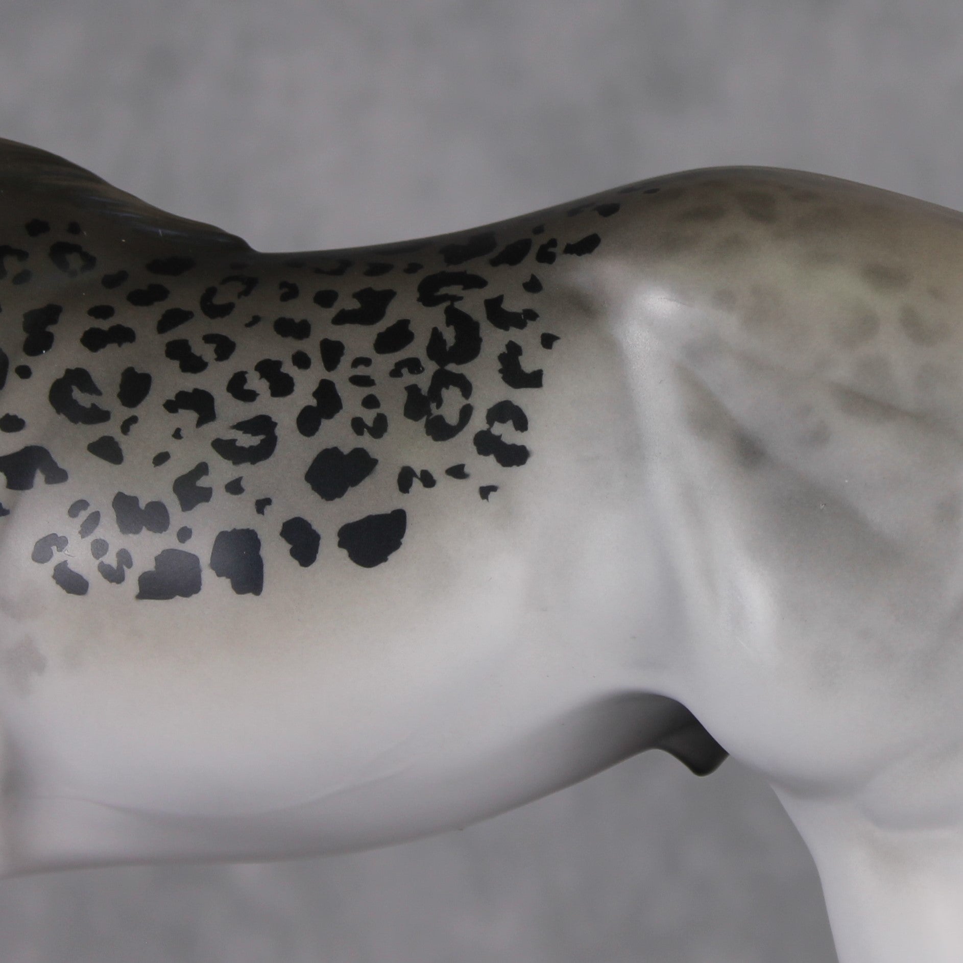 "Uncia" LE-9 Snow Leopard Ideal Stock Horse By Jess Hamill Menagerie Series: Central Asia MS25