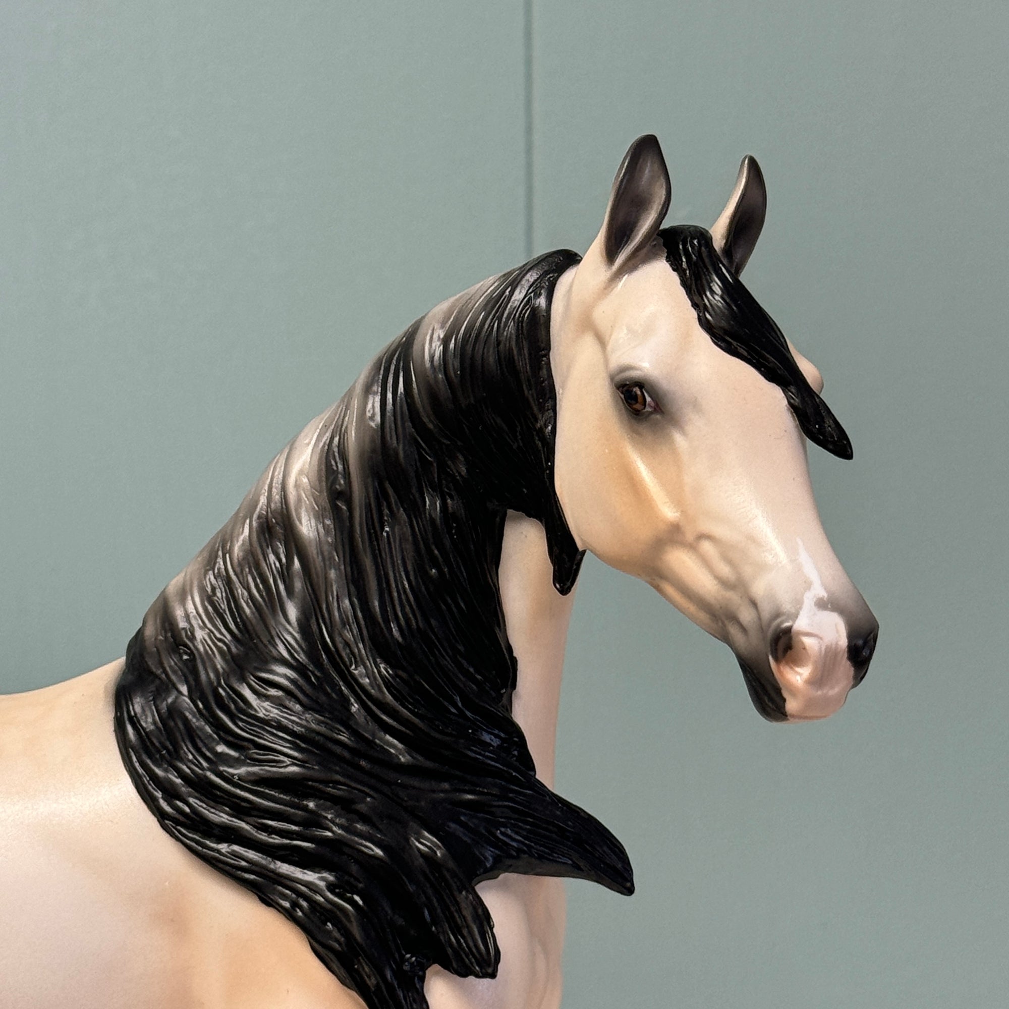 Sun-Kissed Miss OOAK Dappled Buckskin Arabian Mare By Ellen Robbins EQ24