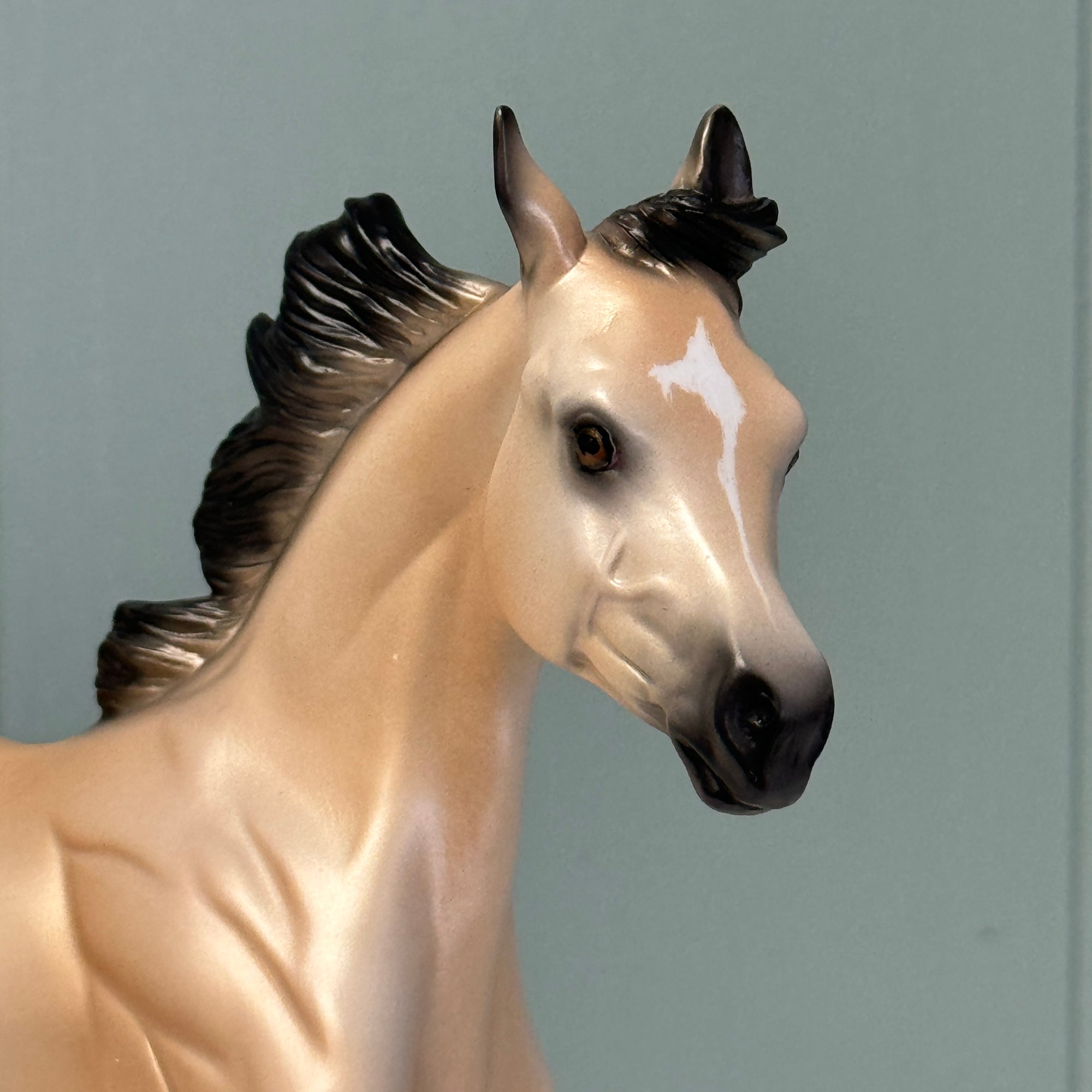 Shiny OOAK Buckskin Yearling By Ellen Robbins EQ24