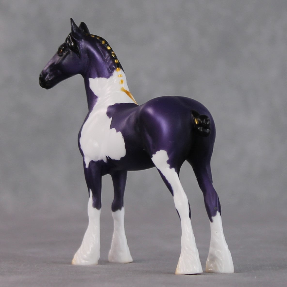 "Luna" LE-2 Purple Tobiano Deco Draft Chip By Jamie Adamson $99 Chips Sale 02/03/2025