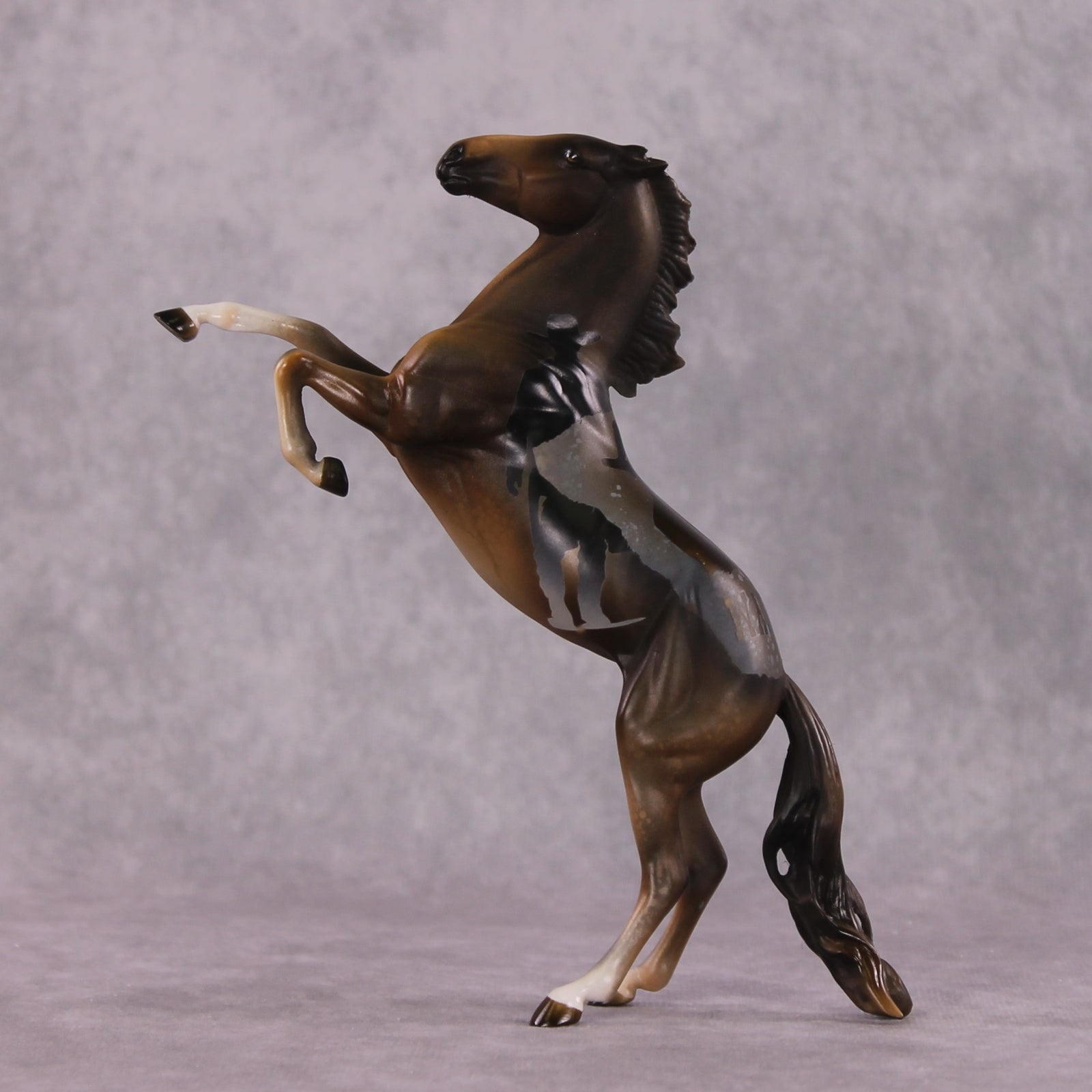 "Frontier Classic" OOAK Rearing Pebble by Kike Duarte SHCF25OS