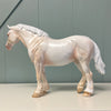 Sweet Dream OOAK Dappled Gold Cream Champagne Heavy Draft By Ashley Palmer EQ24