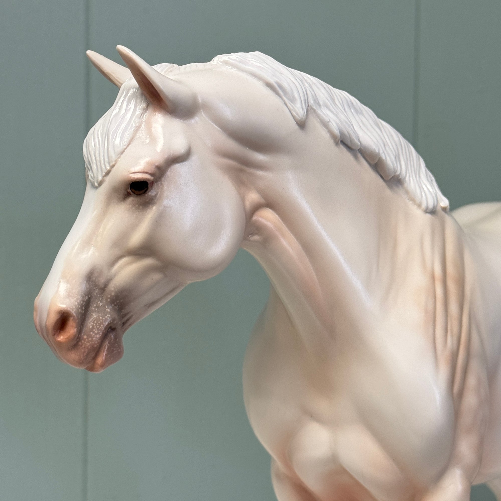 Sweet Dream OOAK Dappled Gold Cream Champagne Heavy Draft By Ashley Palmer EQ24