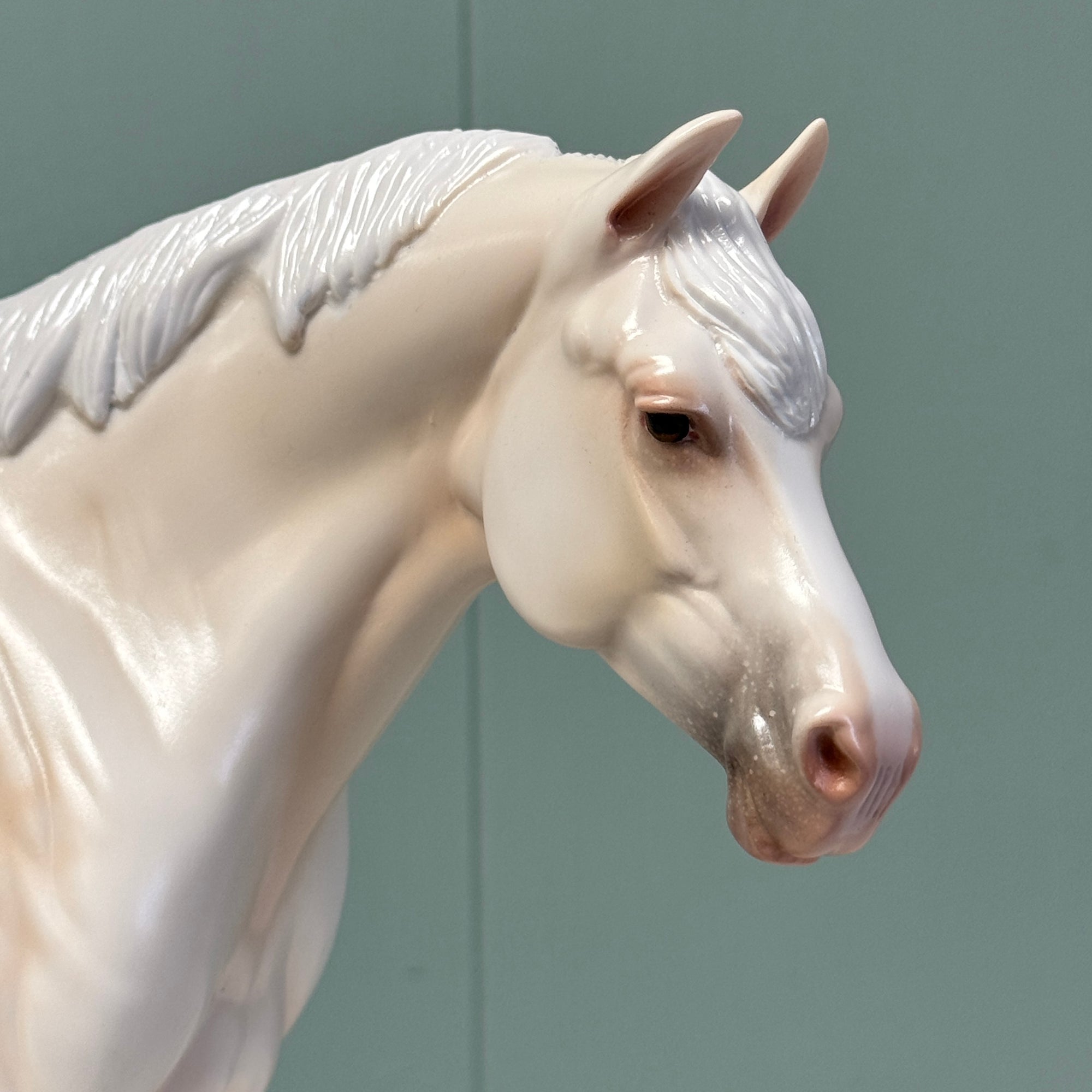 Sweet Dream OOAK Dappled Gold Cream Champagne Heavy Draft By Ashley Palmer EQ24