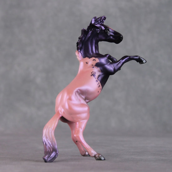 "Jelly" LE-2 Pink-n-Purple Deco Appaloosa Rearing Chip By Jamie Adamson $99 Chips Sale 02/03/2025