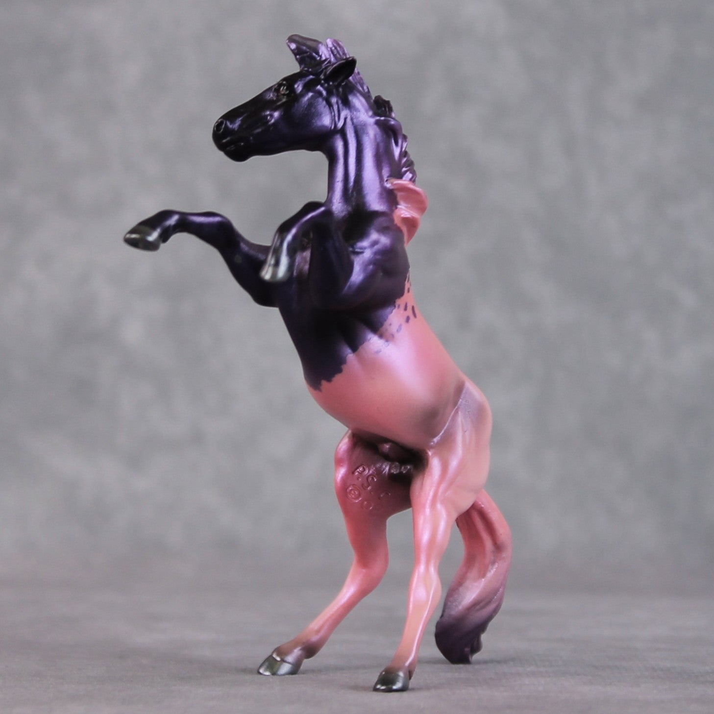 "Jelly" LE-2 Pink-n-Purple Deco Appaloosa Rearing Chip By Jamie Adamson $99 Chips Sale 02/03/2025