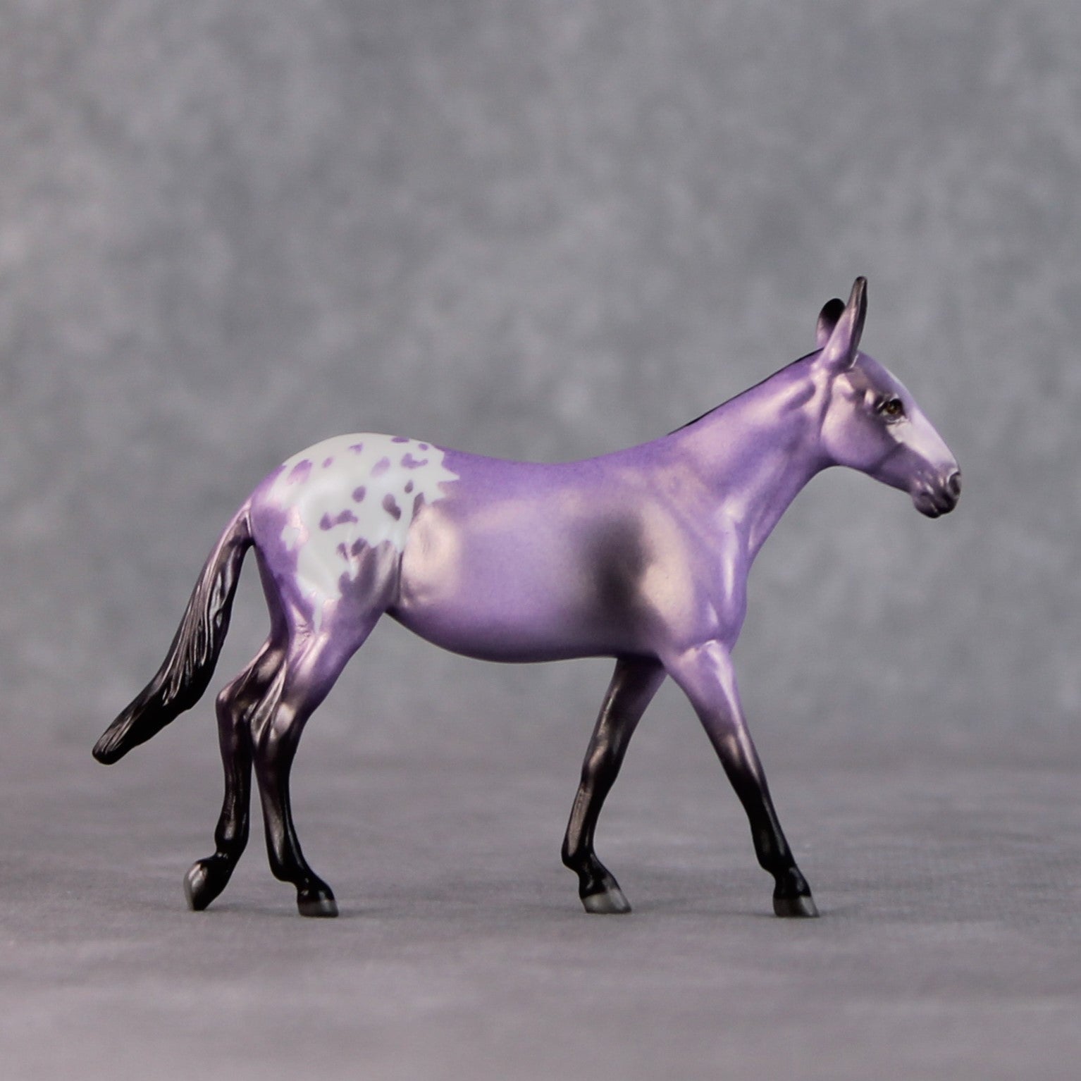 "Sugar Plum" LE-3 Pink Appaloosa Deco Mule Chip By Jamie Adamson $99 Chips Sale 02/03/2025