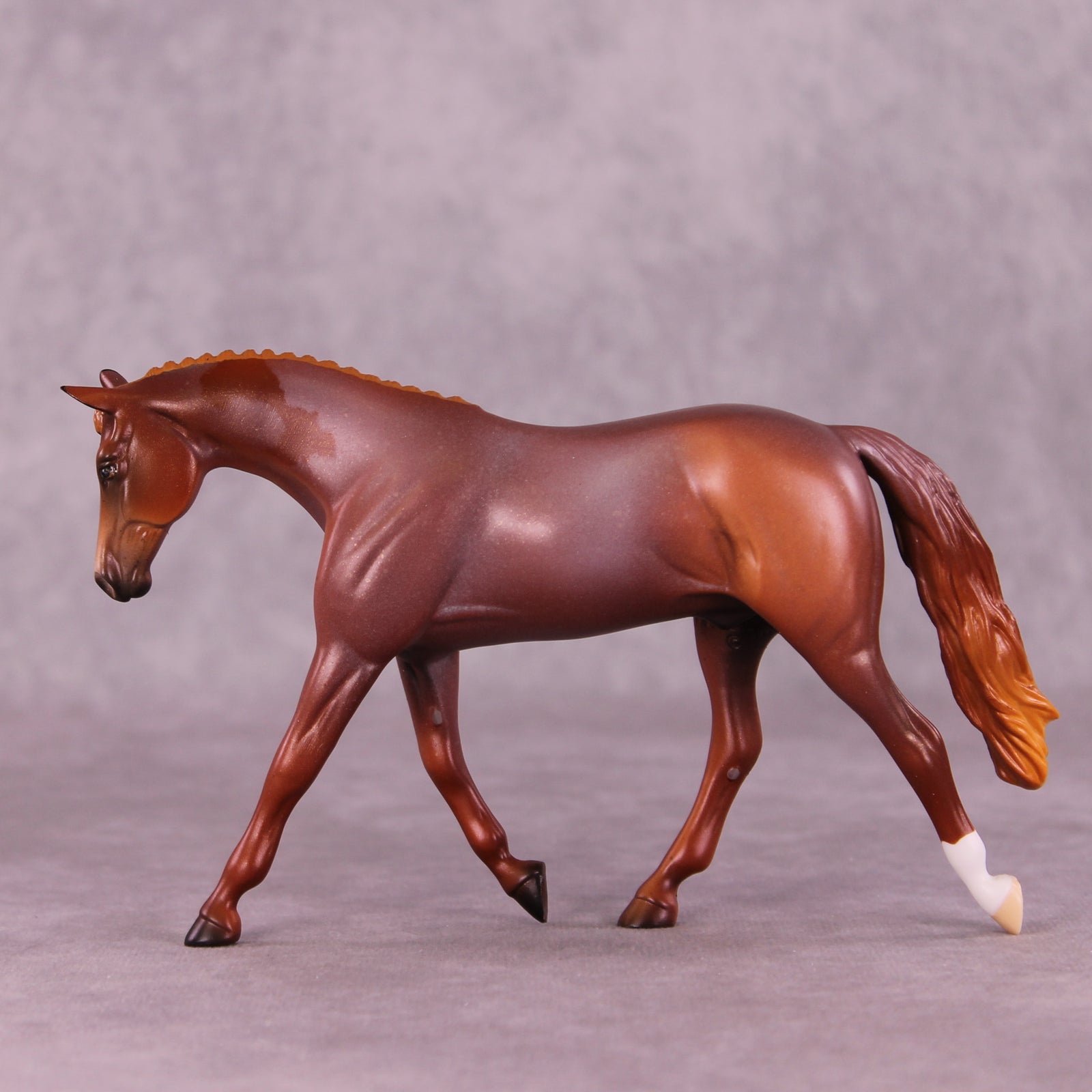 Roan of My Own OOAK Pebble Warmblood by Anna Rieck LHS25