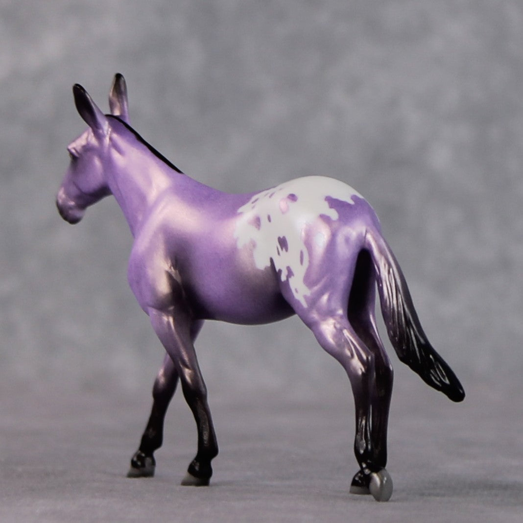 "Sugar Plum" LE-3 Pink Appaloosa Deco Mule Chip By Jamie Adamson $99 Chips Sale 02/03/2025