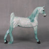 Brocade OOAK Teal Deco Saddlebred Pebble By Dawn Quick MM24