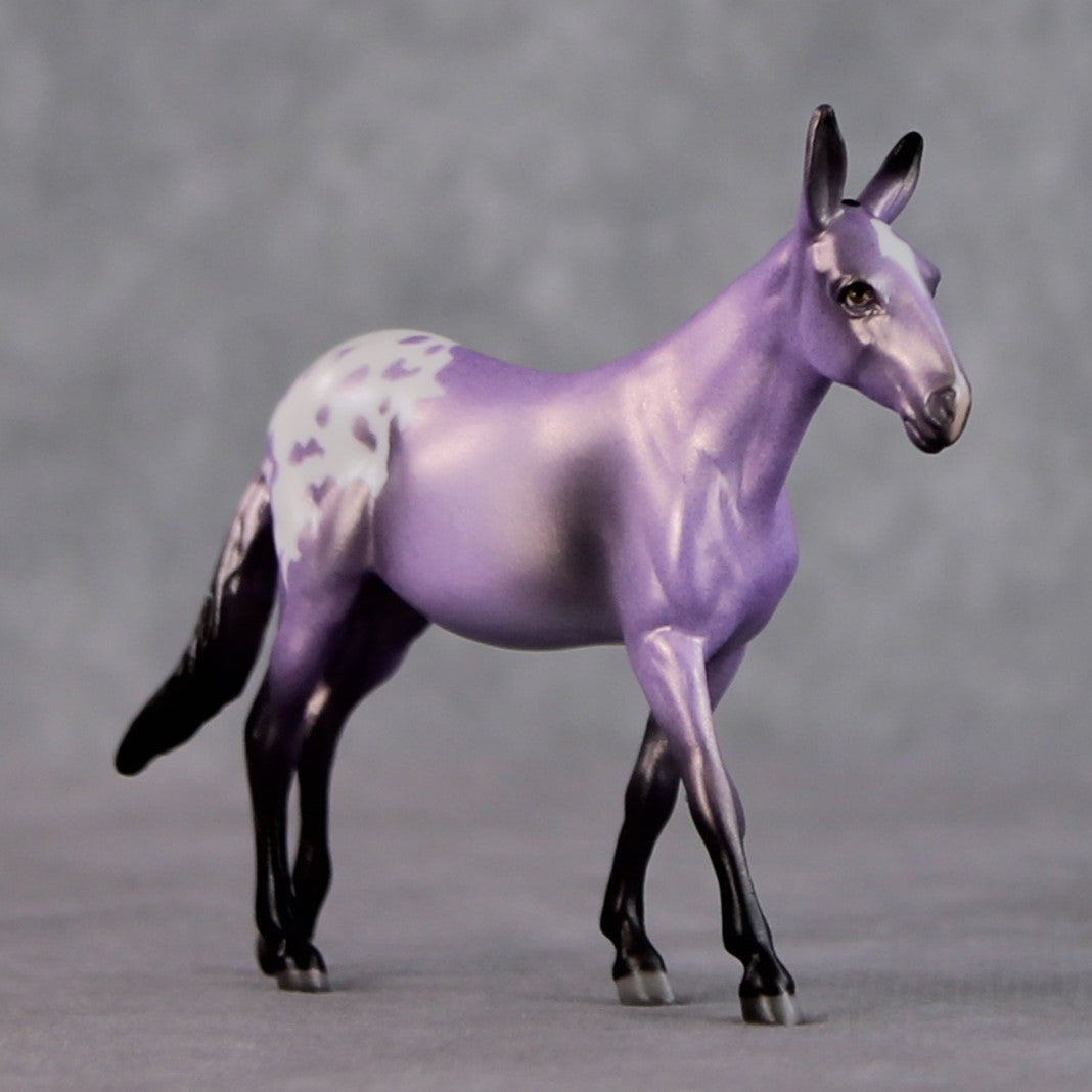 "Sugar Plum" LE-3 Pink Appaloosa Deco Mule Chip By Jamie Adamson $99 Chips Sale 02/03/2025