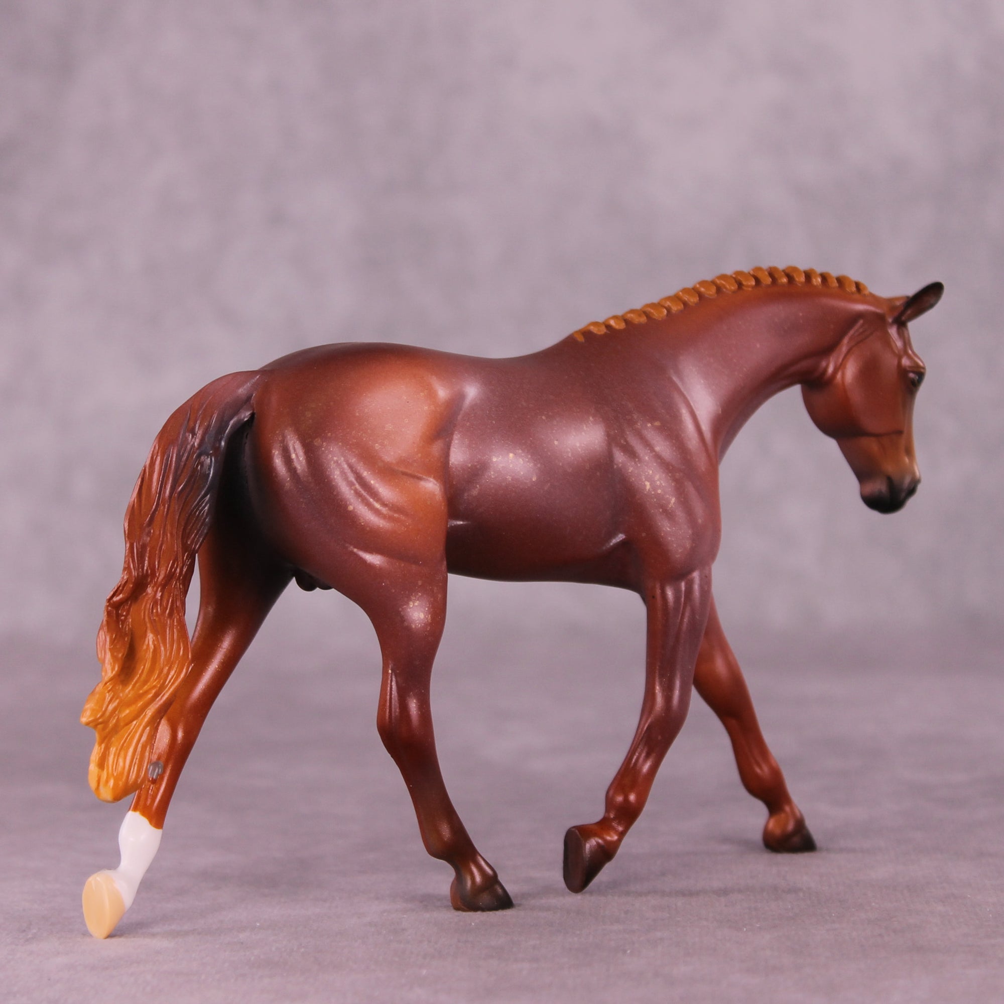 Roan of My Own OOAK Pebble Warmblood by Anna Rieck LHS25