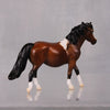 Cookie Crunch OOAK Series of 20 Shetland Ponies Bay Minimal Tobiano Pony Chip By Jess Hamill LHS24