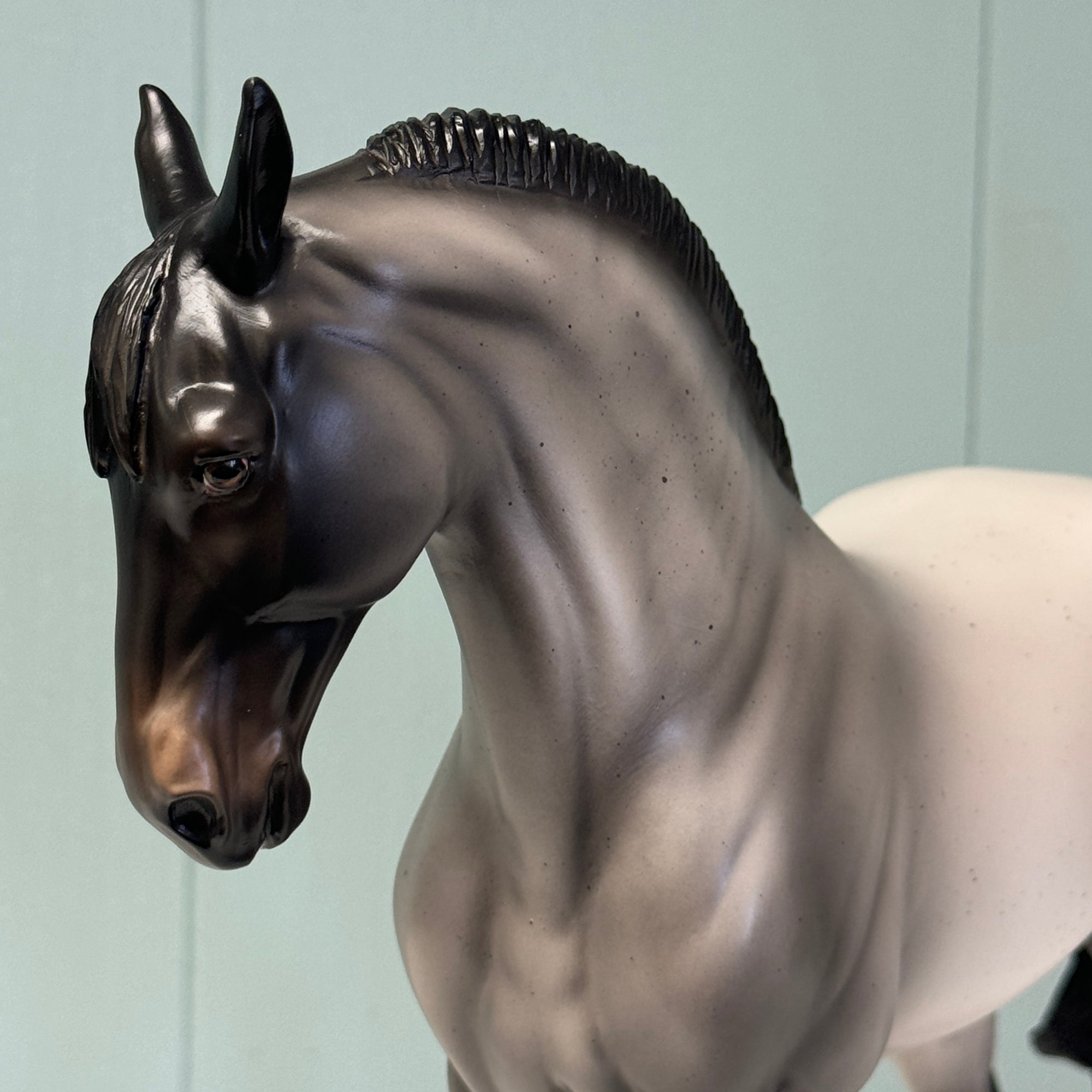 Blue Suede OOAK Blue Roan Andalusian By Ellen Robbins EQ24