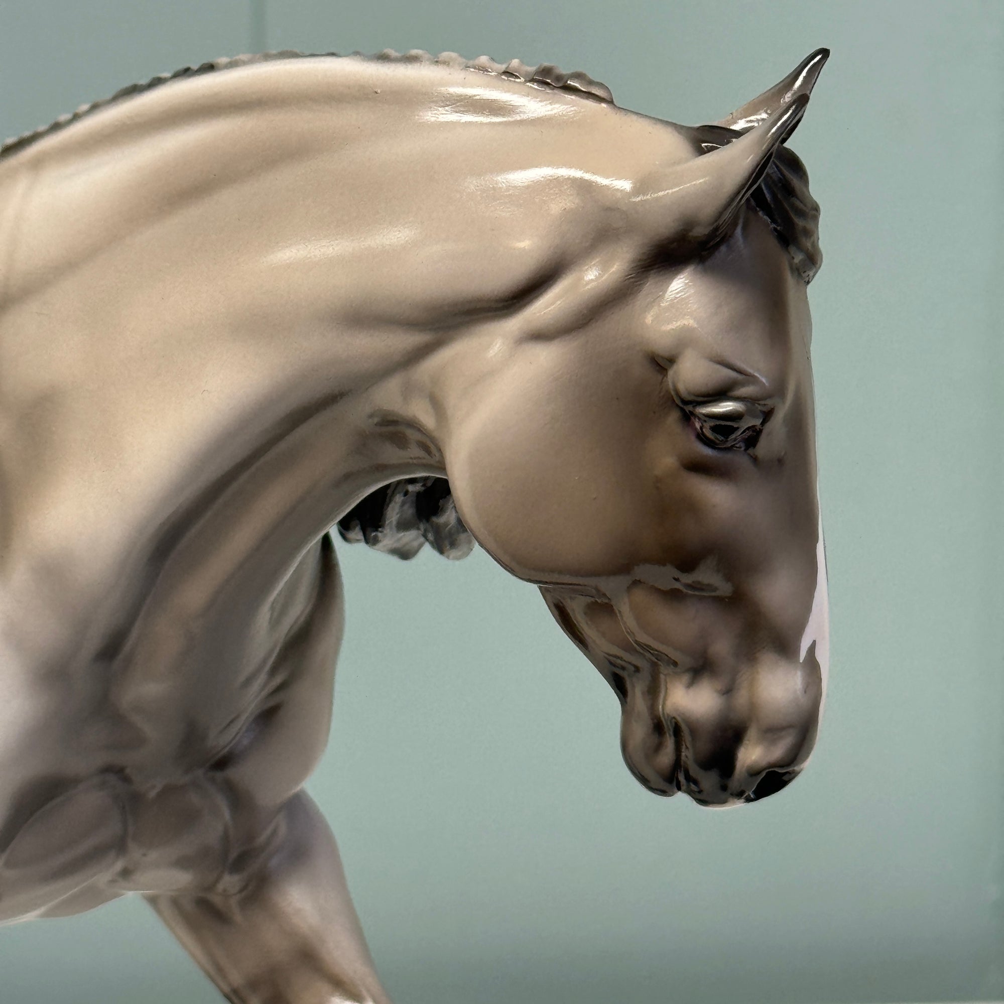 Stormcloud OOAK Grulla Irish Cob By Dawn Quick EQ24