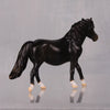 Meeney OOAK Series of 20 Shetland Ponies Black Pony Chip By Jamie Adamson LHS24