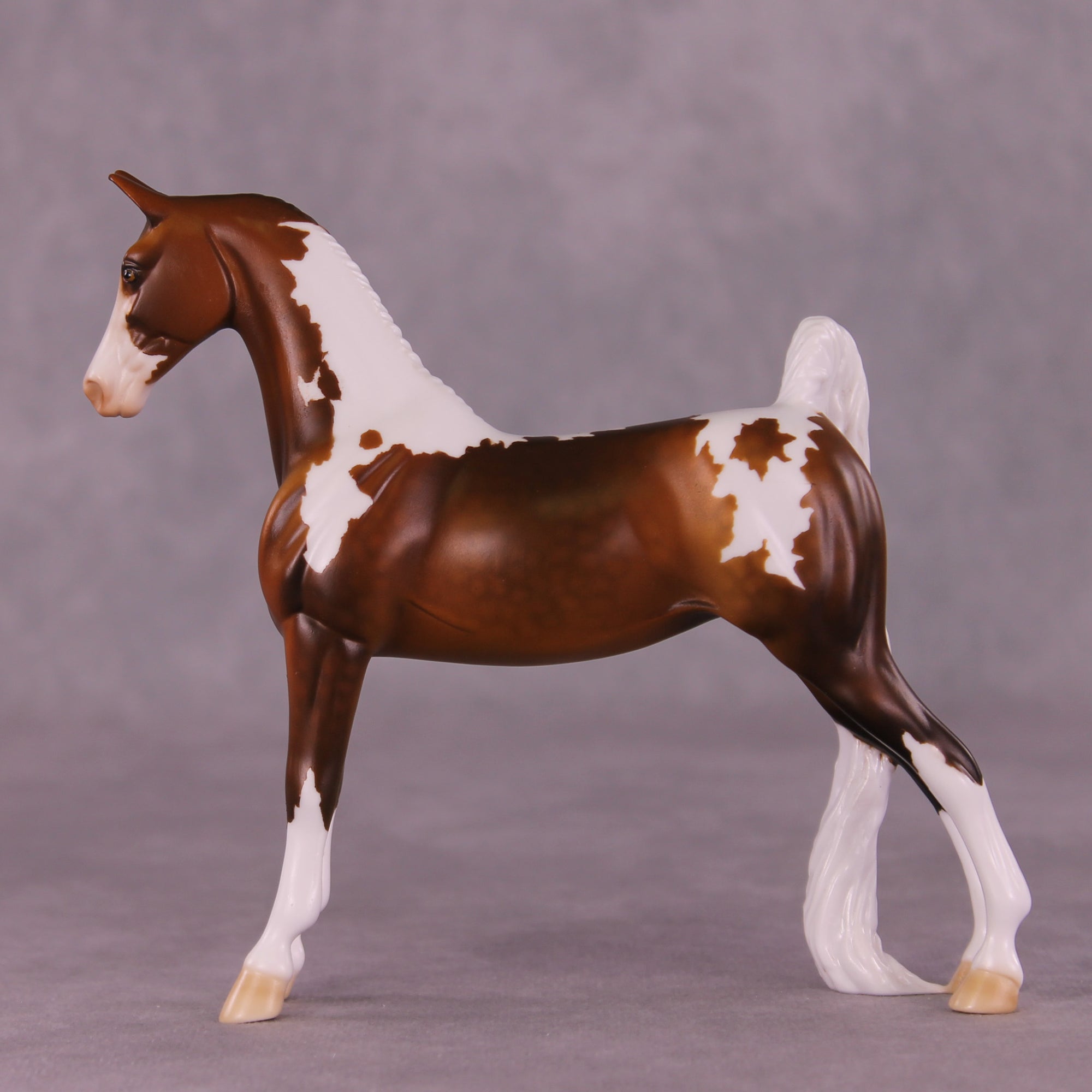 Love Story OOAK Pebble Saddlebred by Dawn Quick LHS25