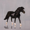 Meeney OOAK Series of 20 Shetland Ponies Black Pony Chip By Jamie Adamson LHS24