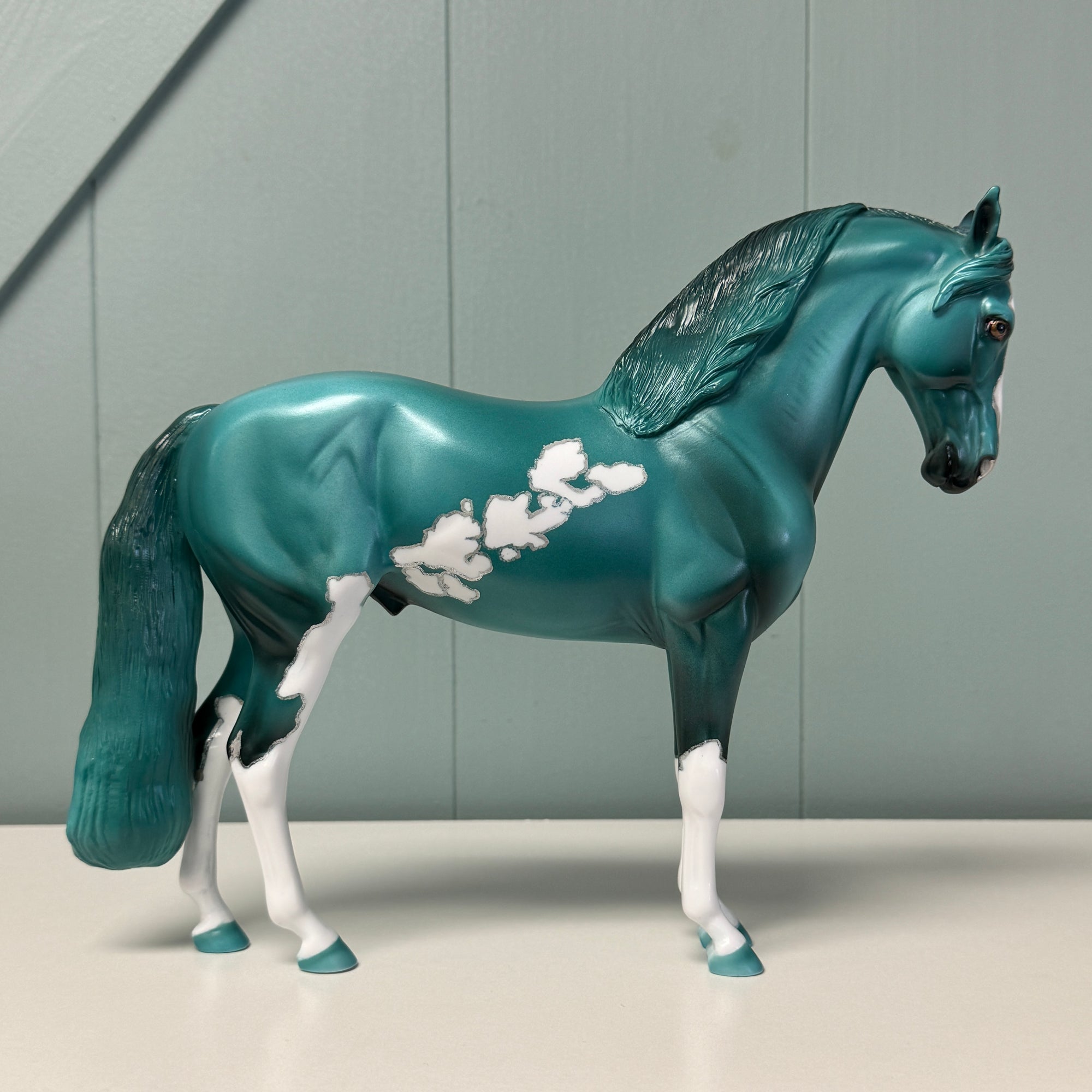 Tealrific OOAK Deco Andalusian By Dawn Quick EQ24
