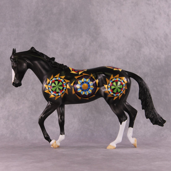 "Convival" OOAK Thoroughbred by Dawn Quick SHCF25OS