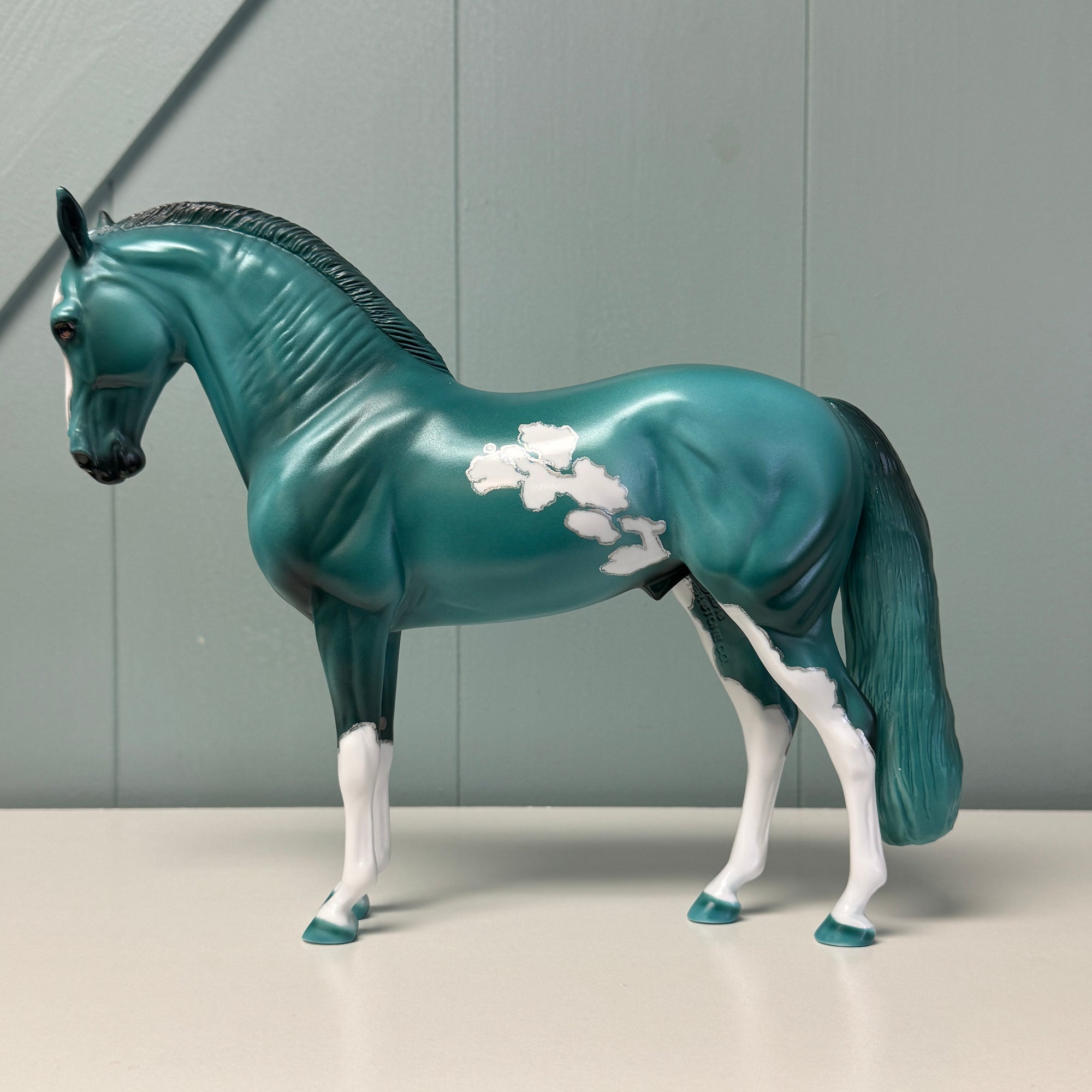 Tealrific OOAK Deco Andalusian By Dawn Quick EQ24